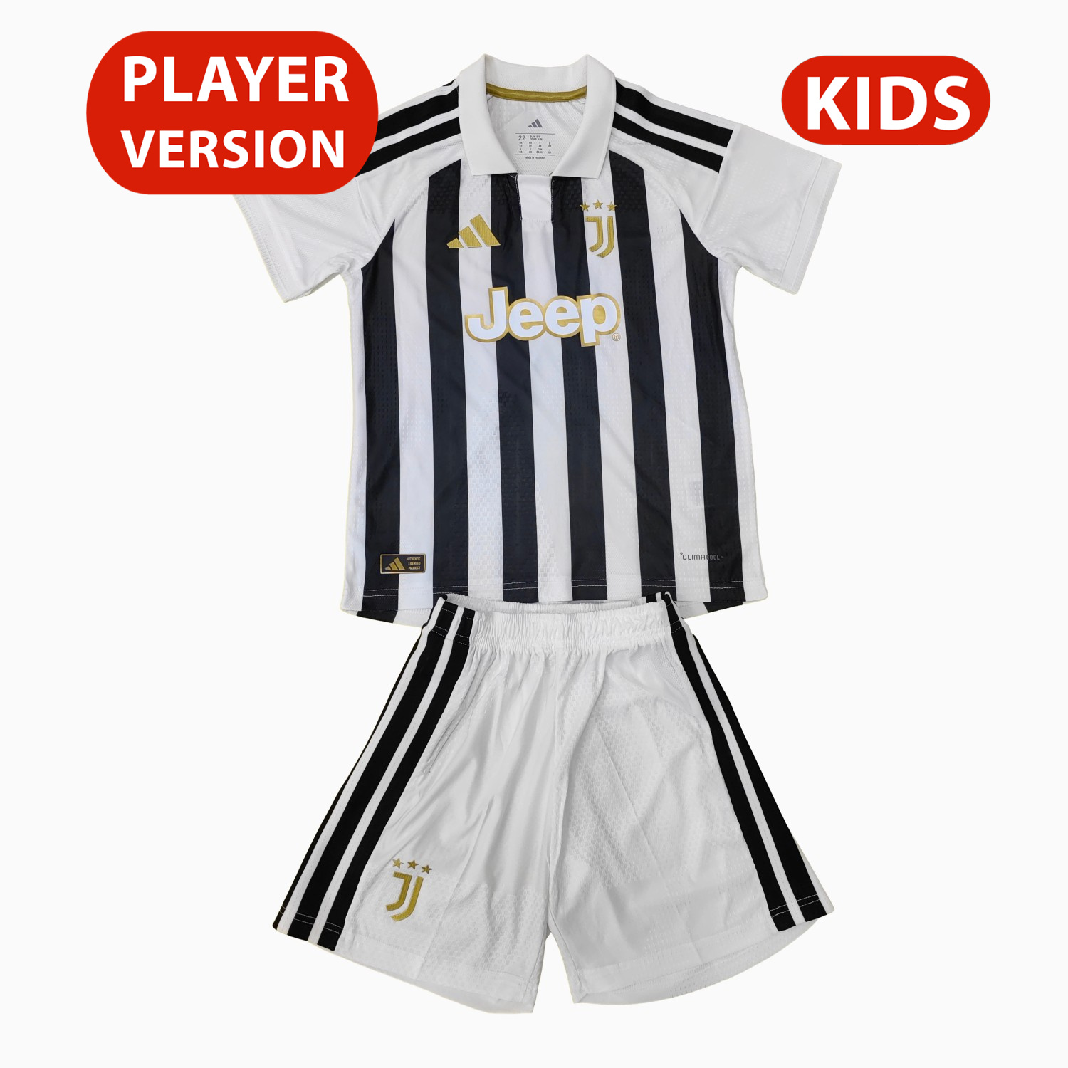 TKH-turbokithub-Juventus 26-27 Home Kids Kit - Player Version