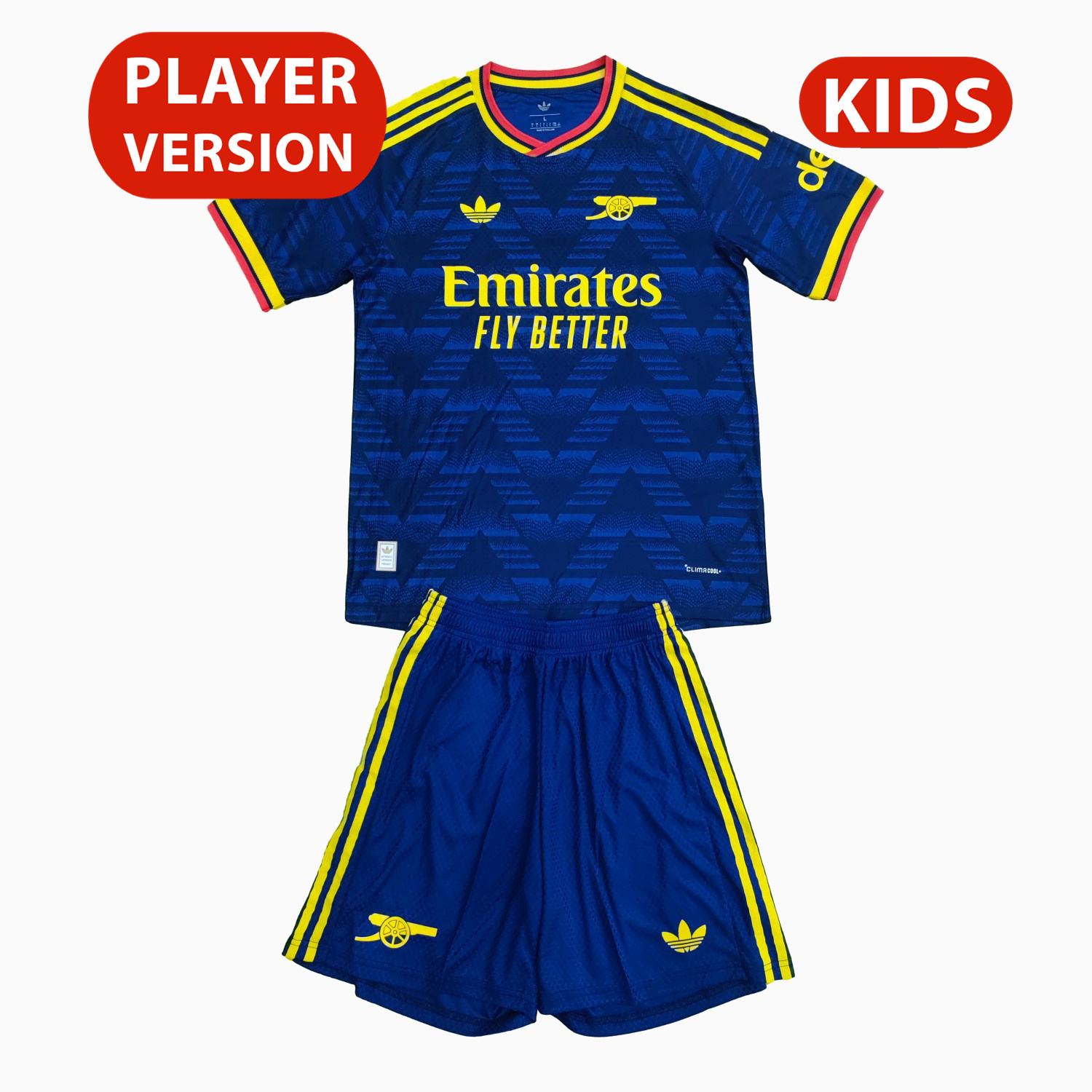 TKH-turbokithub-Arsenal 26-27 Away Kids Kit - Player Version