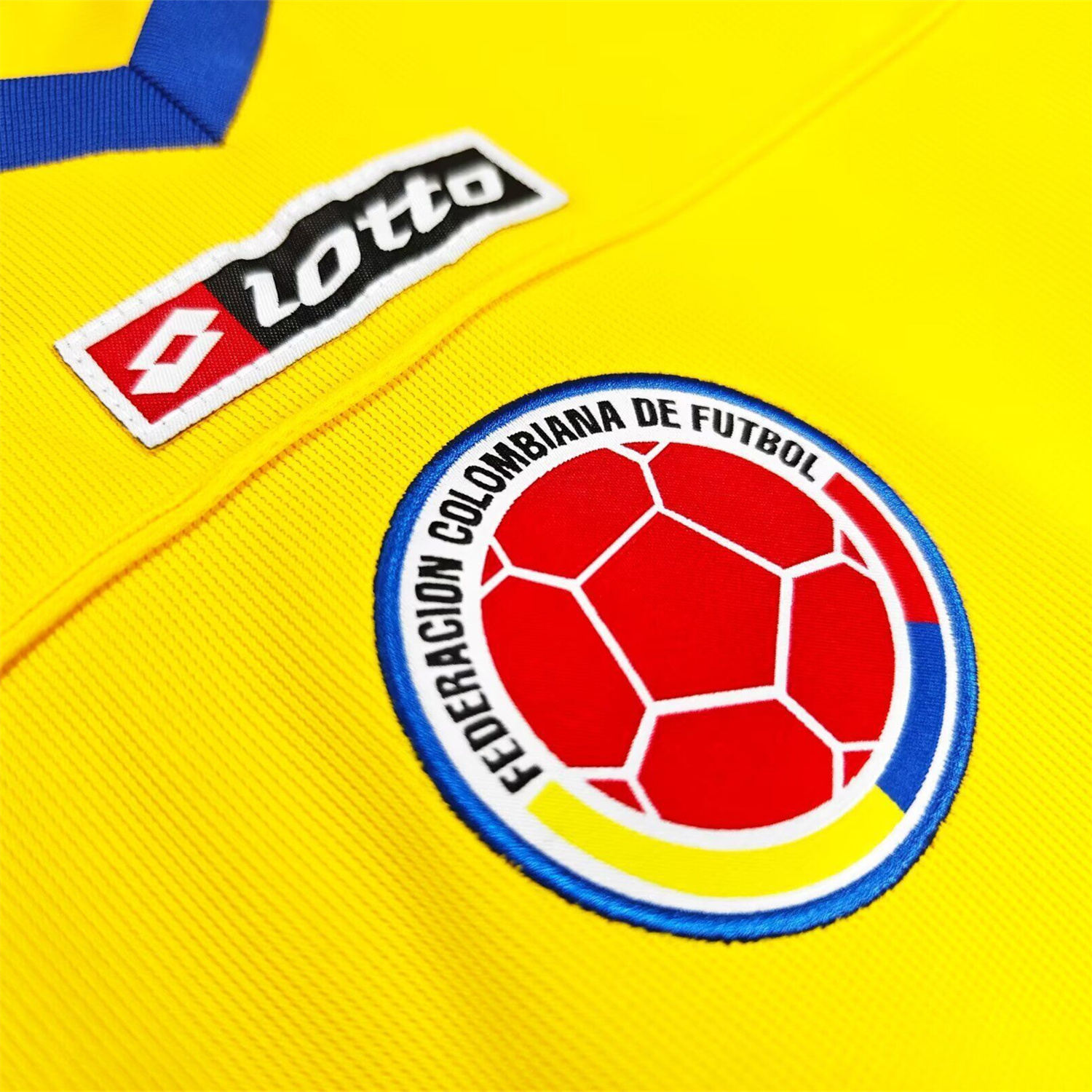 TKH-turbokithub-Retro Colombia 2003-05 Home Jersey