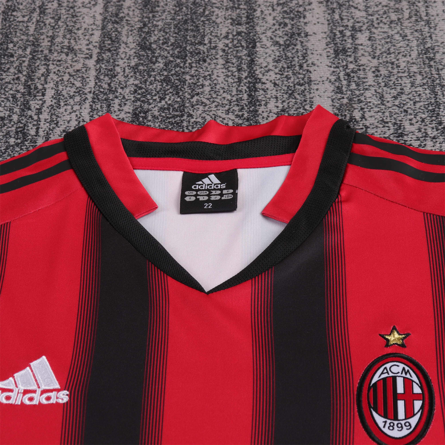 TKH-turbokithub-Retro AC Milan 2004-05 Home Kids Kit