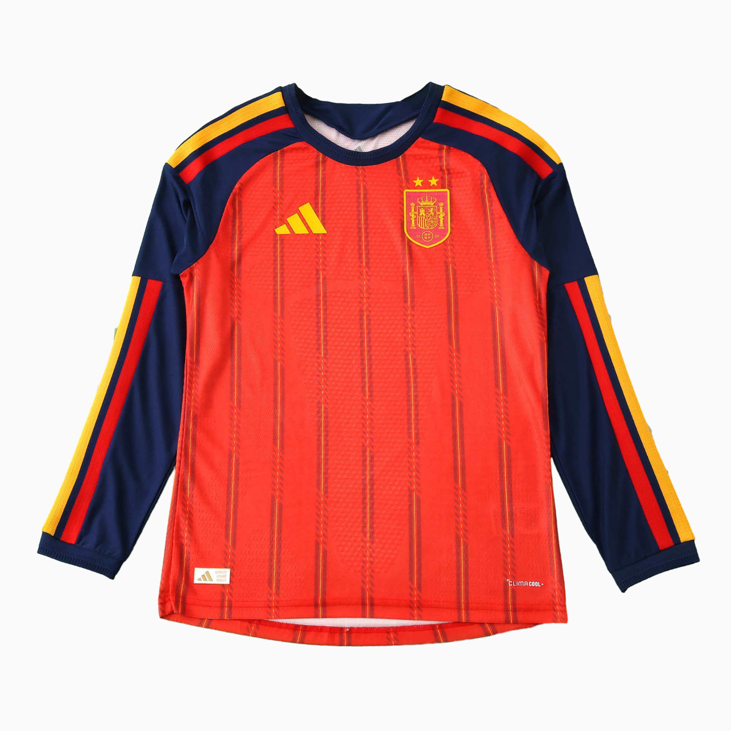 TKH-turbokithub-【Two-Crown Star】Spain 2026 Home Long Sleeves Jersey - Player Version