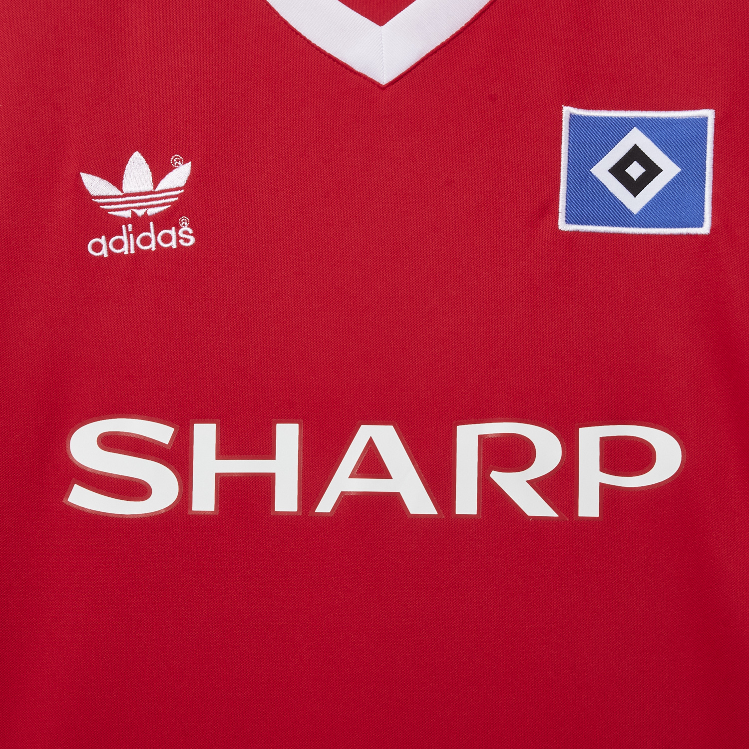TKH-turbokithub-Retro Hamburger SV 1988 Away Red Jersey