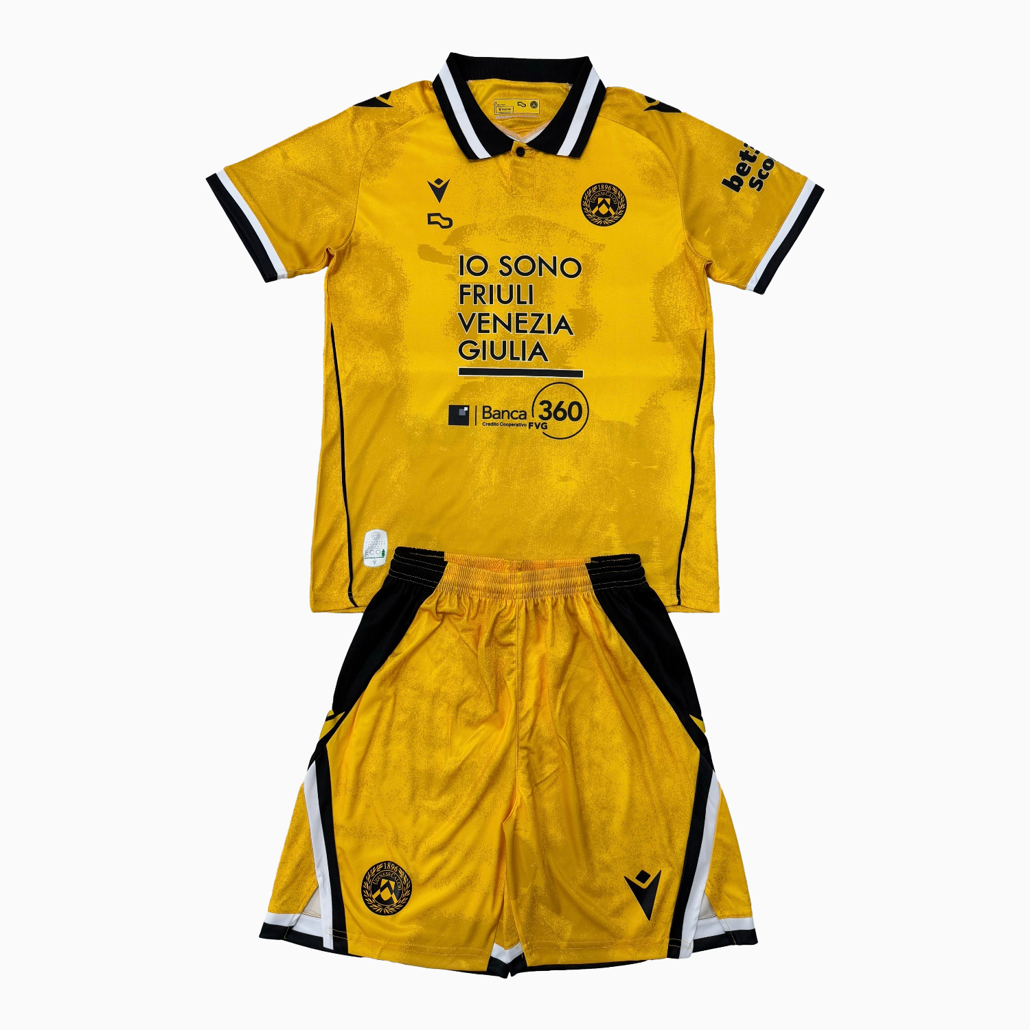 TKH-turbokithub-Udinese 25-26 Third Men's Adult Jersey Set - Fans Version