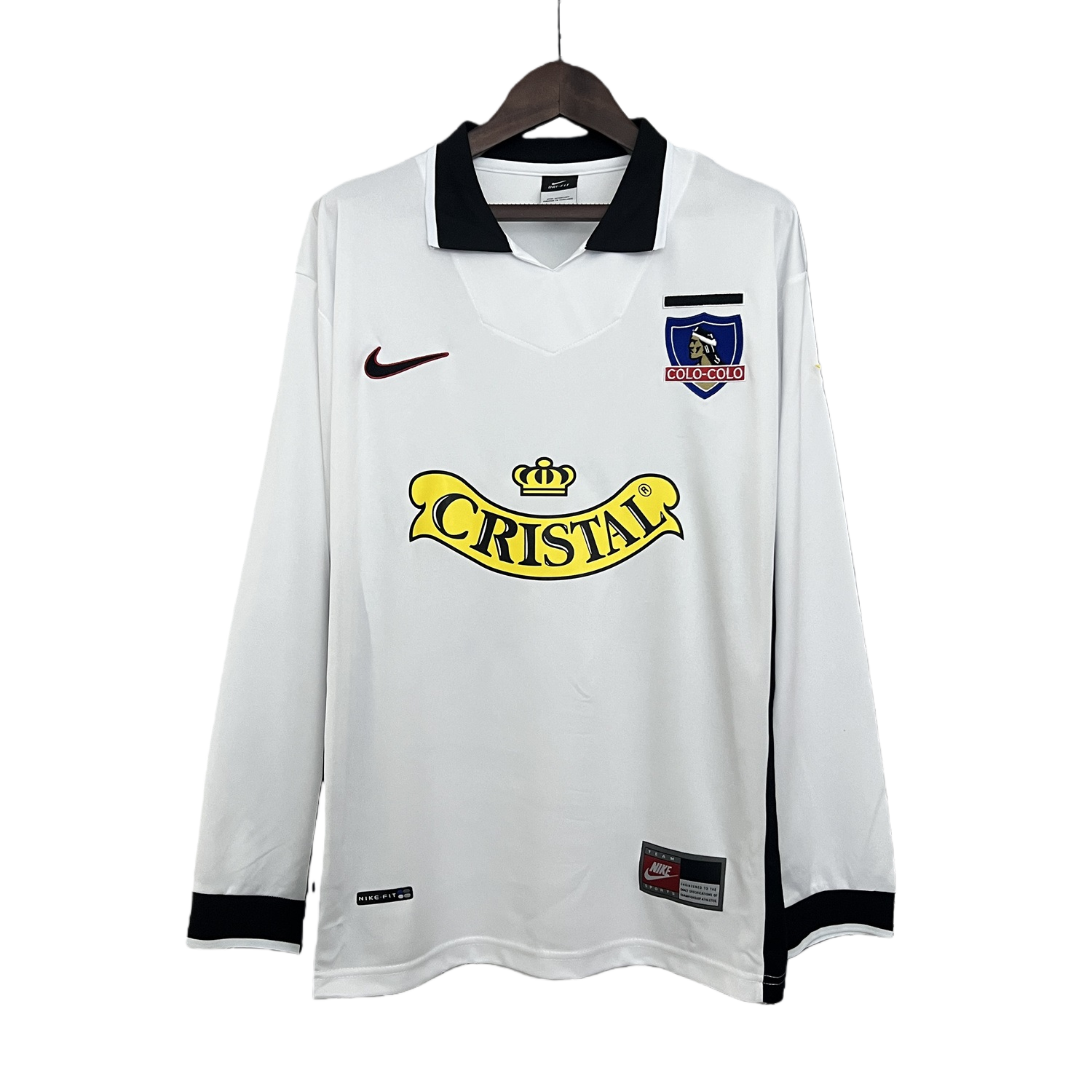 TKH-turbokithub-Retro Colo Colo 1998-99 Home Long Sleeves Jersey