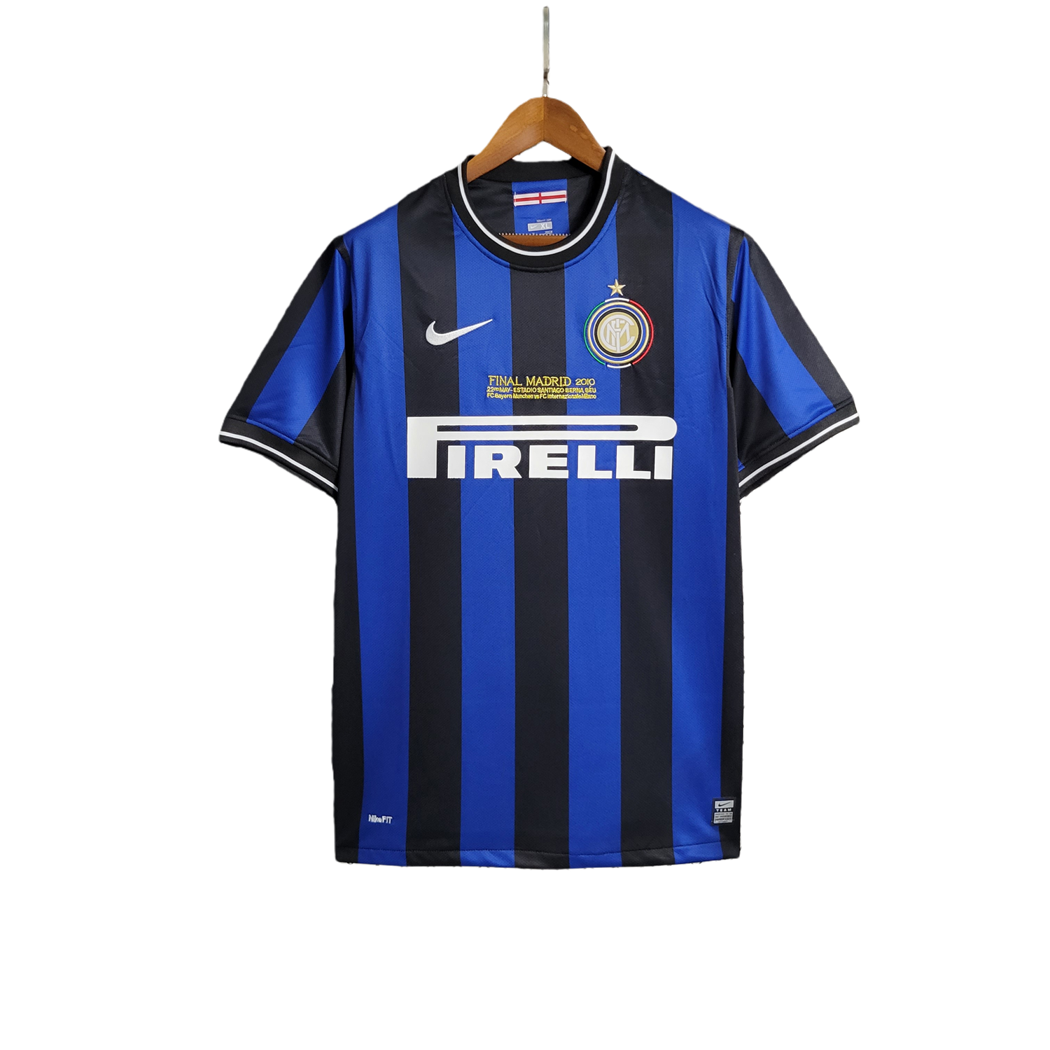 TKH-turbokithub-Retro Inter Milan 09-10 Home Stadium Jersey - Champions League Final