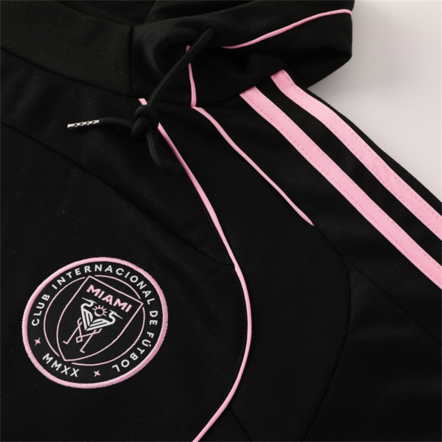 TKH-turbokithub-INT M.A.M 25-26 Long Sleeves Training Hoodie Set - Black Hoodie + Pants