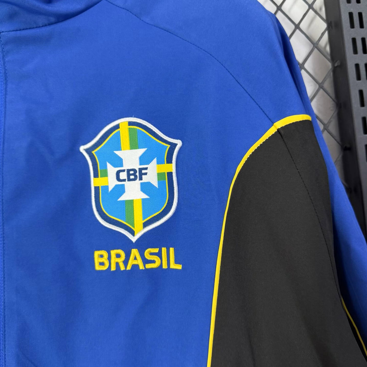 TKH-turbokithub-Brazil 2026 Away Blue With Black Windbreaker