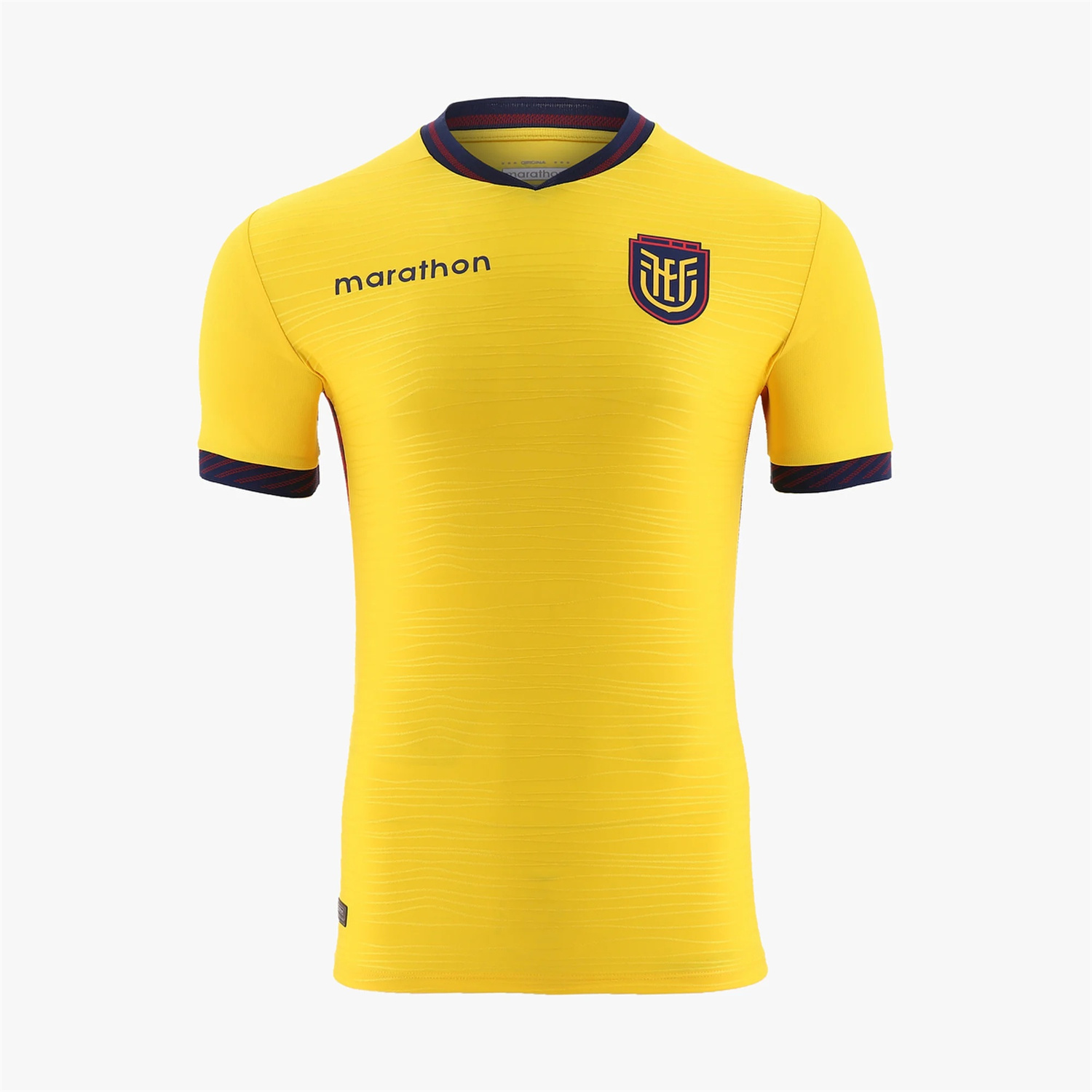 TKH-turbokithub-Ecuador 2026 Home Yellow Jersey - Fans Version