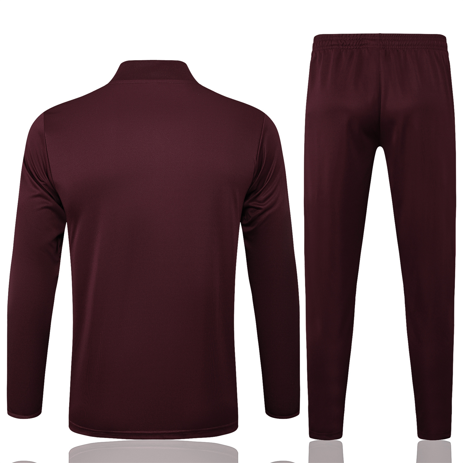 TKH-turbokithub-Bayern Munich 25-26 Throwback Trefoil Long Sleeves Training Set - Deep Red