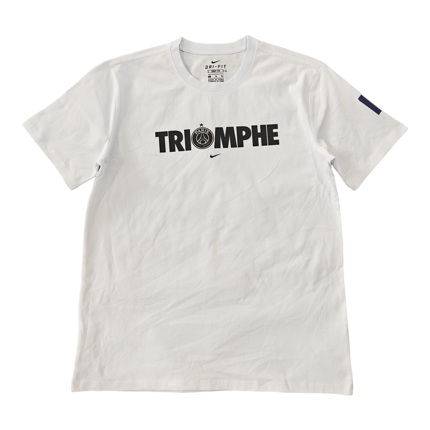 TKH-turbokithub-Paris Saint-Germain PSG 2025 Champions League Commemorative White T-shirt