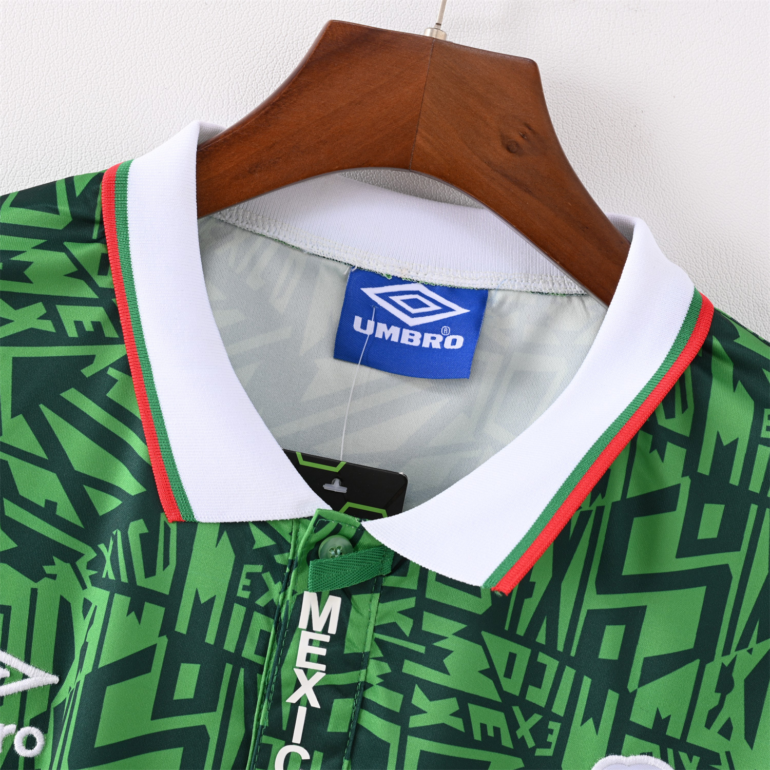 TKH-turbokithub-Retro Mexico 1994 Home Jersey