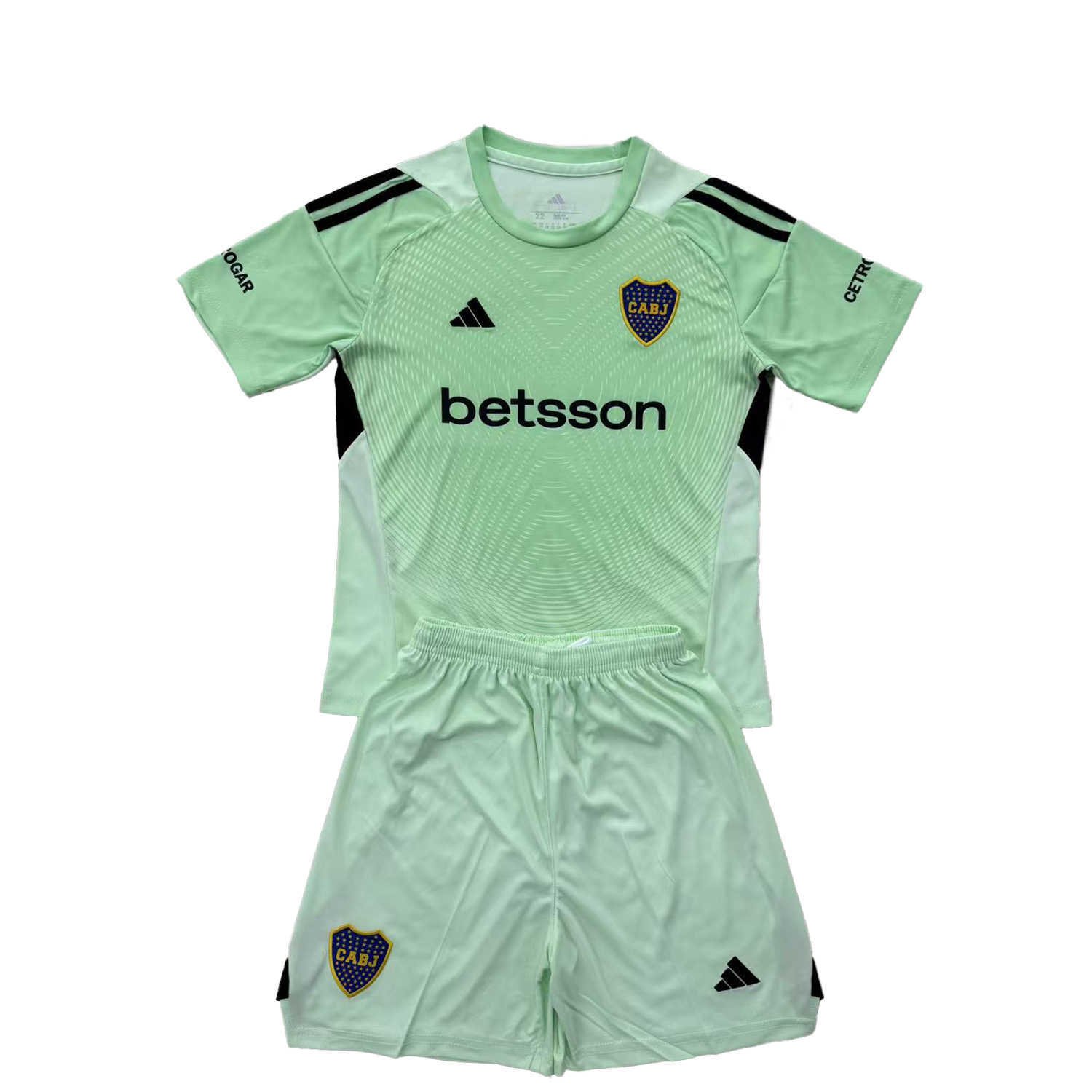 TKH-turbokithub-Boca Juniors 25-26 Green Goalkeeper Men's Adult Jersey Set - Fans Version