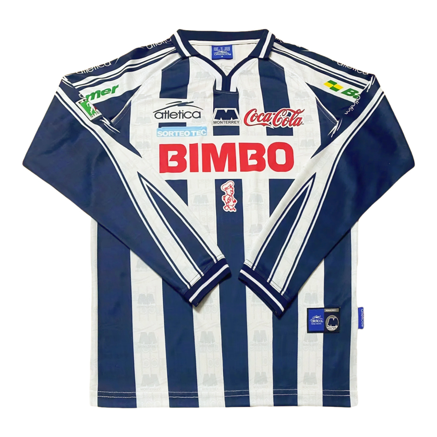 TKH-turbokithub-Retro Rayados Monterrey 1999-00 Home Long Sleeves Jersey
