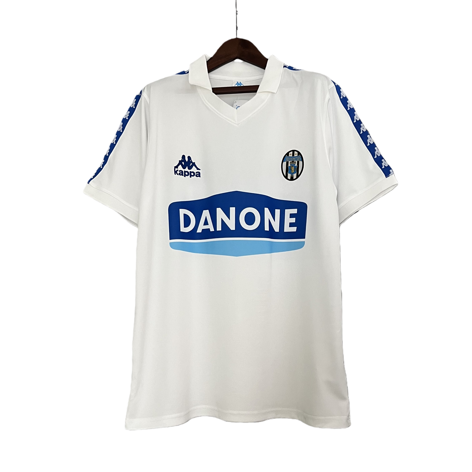 TKH-turbokithub-Retro Juventus 1990-92 White Training Jersey