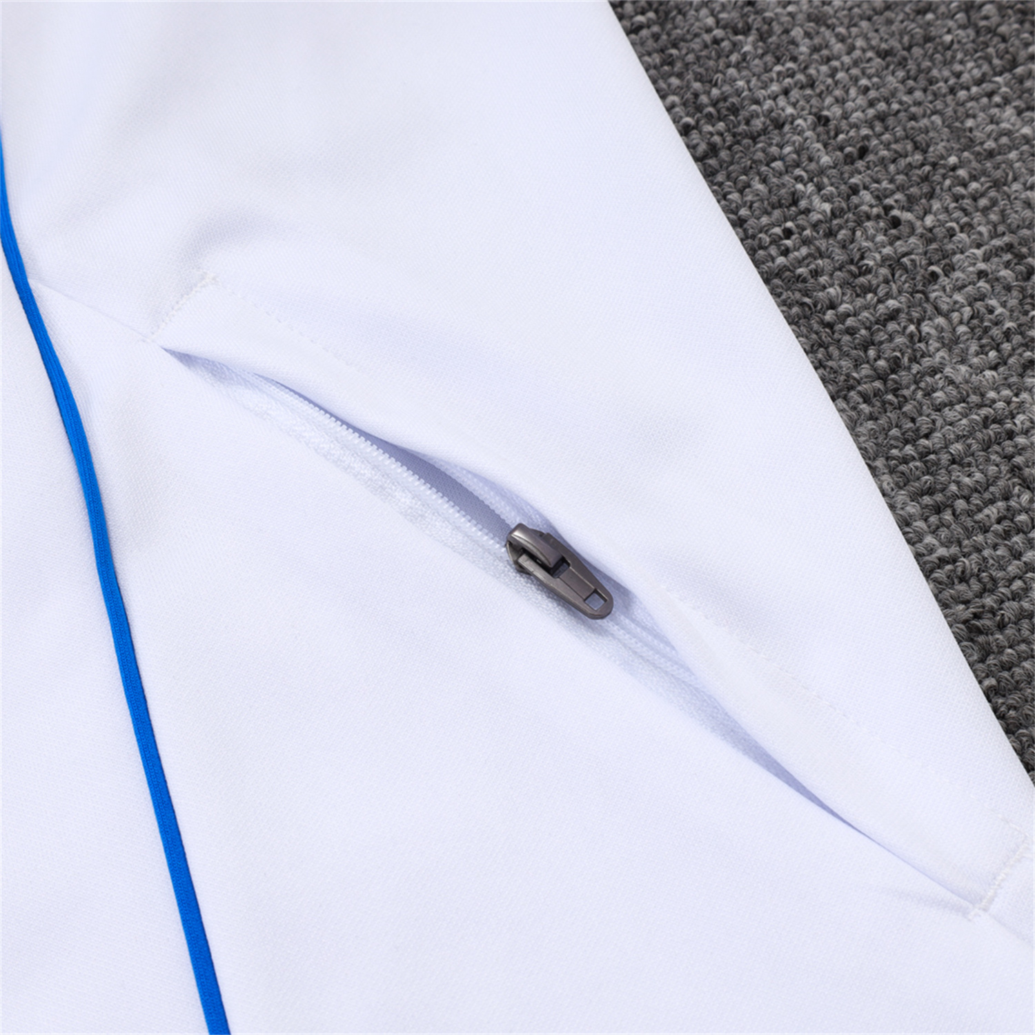 TKH-turbokithub-Bayern Munich 25-26 Jacket Training Tracksuit - White Throwback Jackets & Grey Pants