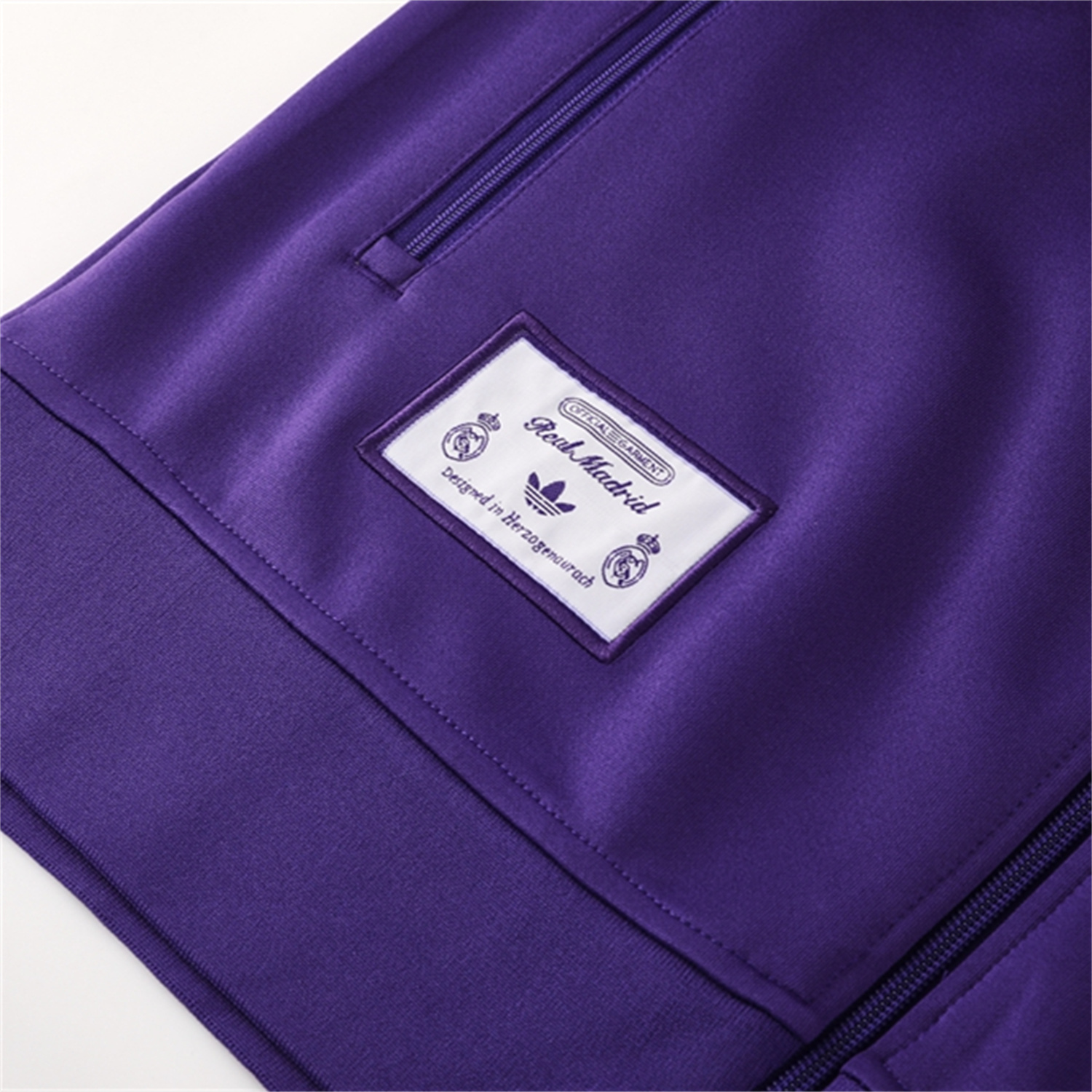 TKH-turbokithub-Real Madrid 25-26 Purple Terrace Icon Jacket Training Tracksuit - Purple Jackets & Pants