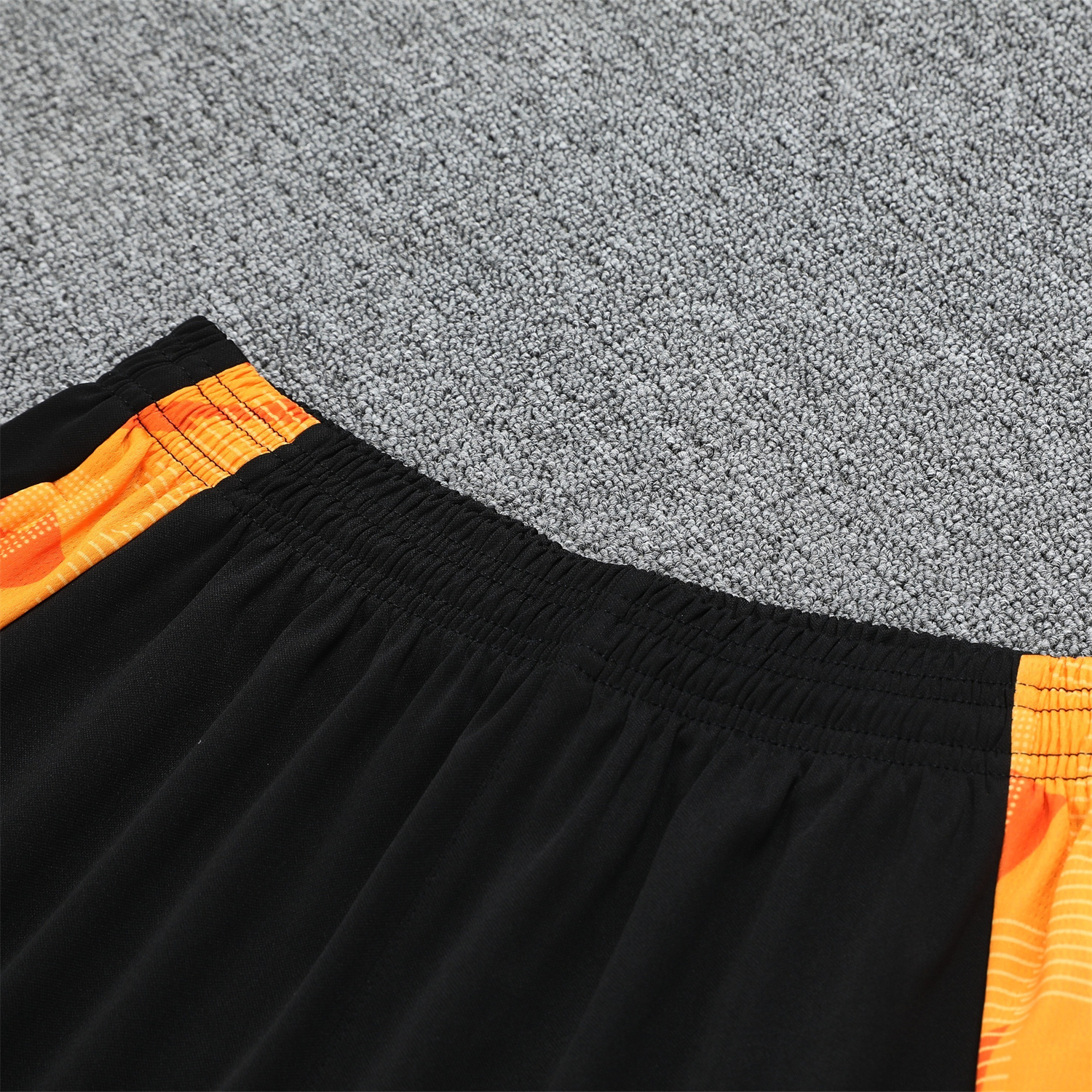 TKH-turbokithub-Atletico Mineiro 25-26 Short-Sleeve Kids Training Set - Black Top With Black Shorts