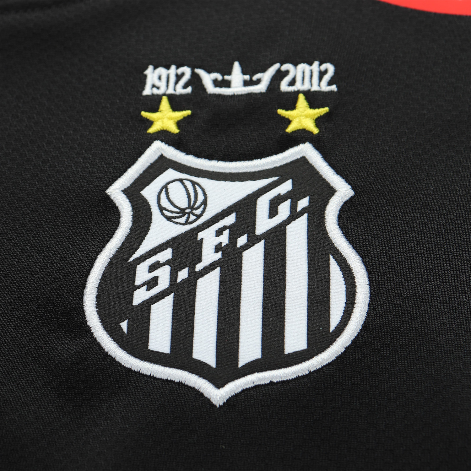 TKH-turbokithub-Retro Santos 2012 Black Special Long Sleeves Kids Kit