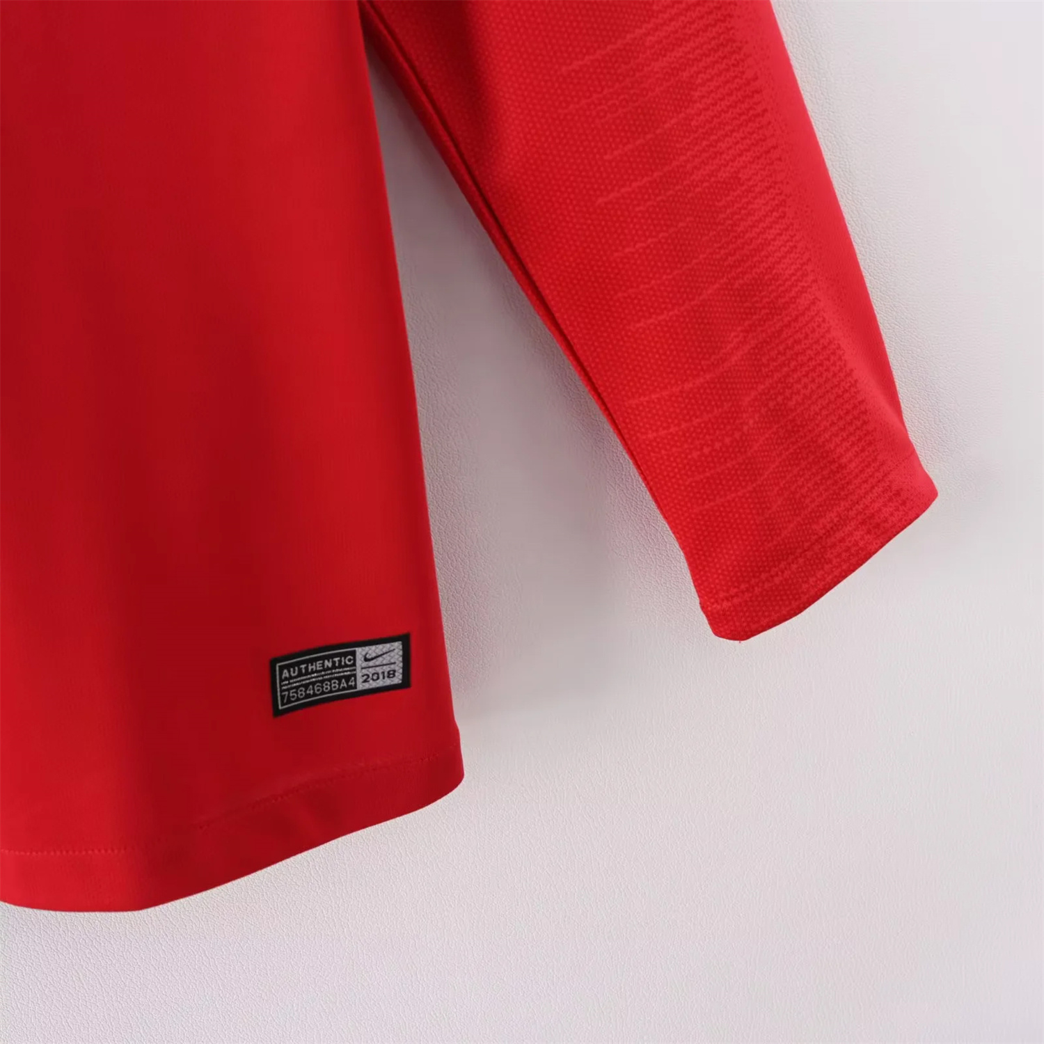 TKH-turbokithub-Retro Portugal 2018 Home Long Sleeves Jersey