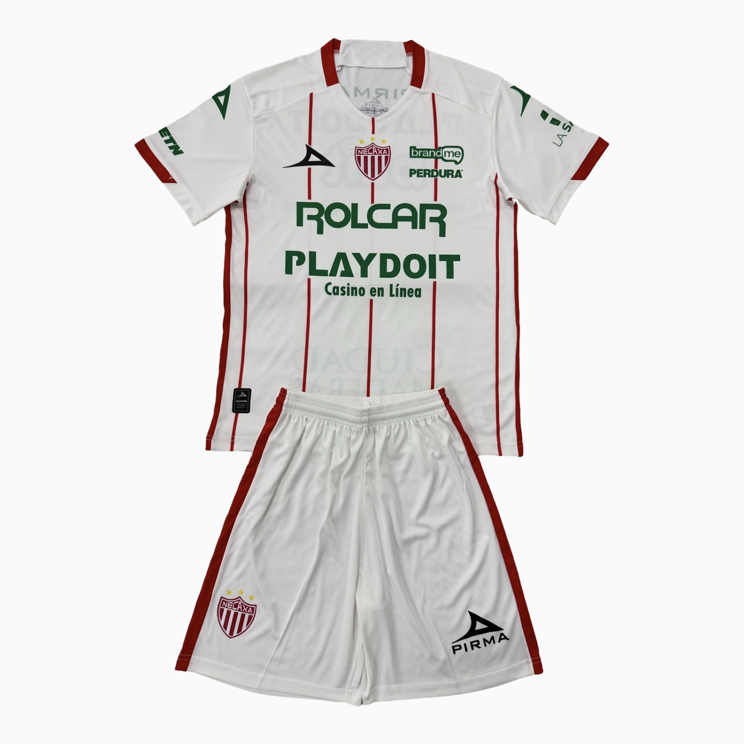 TKH-turbokithub-Necaxa 25-26 Home Men's Adult Jersey Set - Fans Version