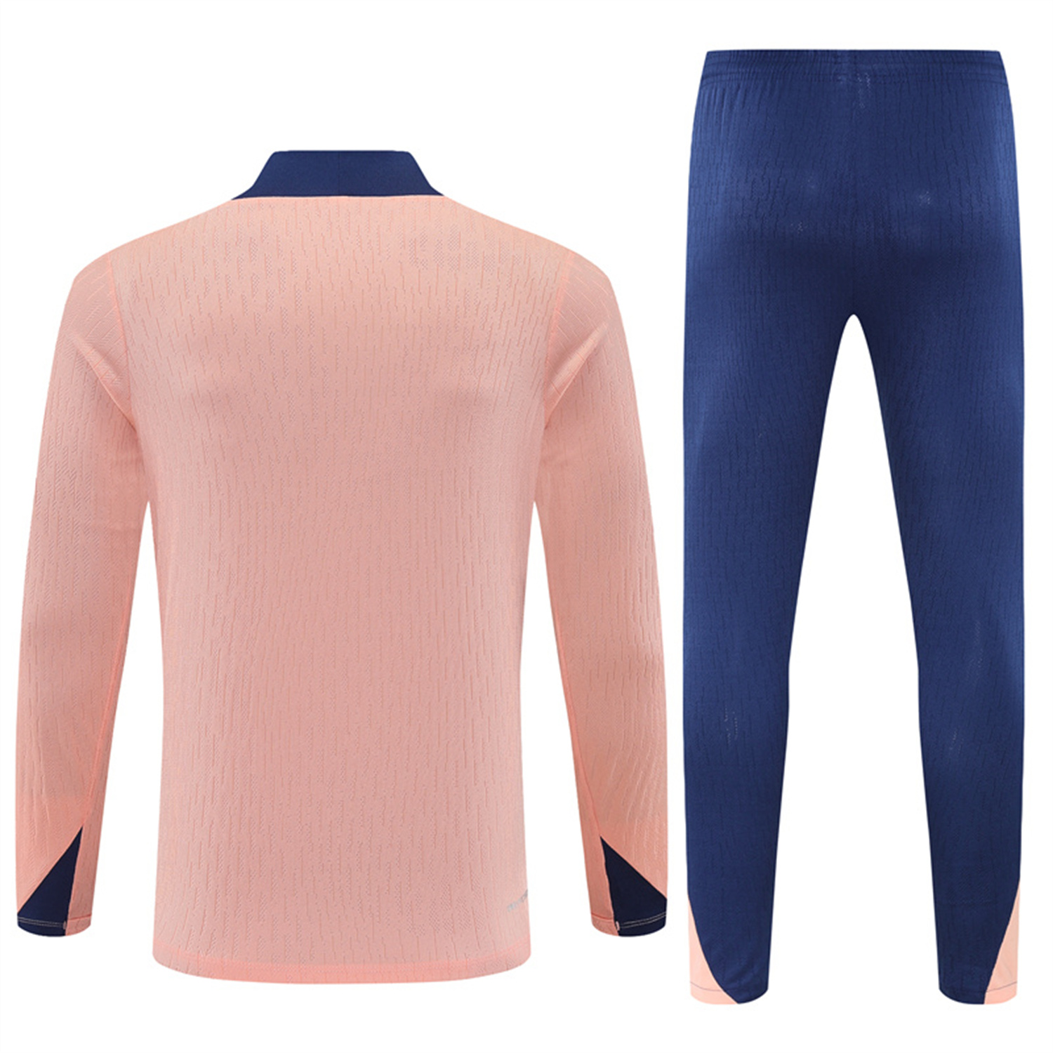 TKH-turbokithub-C.H.E.L.S.E.A 25-26 Long Sleeve Training Set - Player Version - Pink Top and Blue Pants