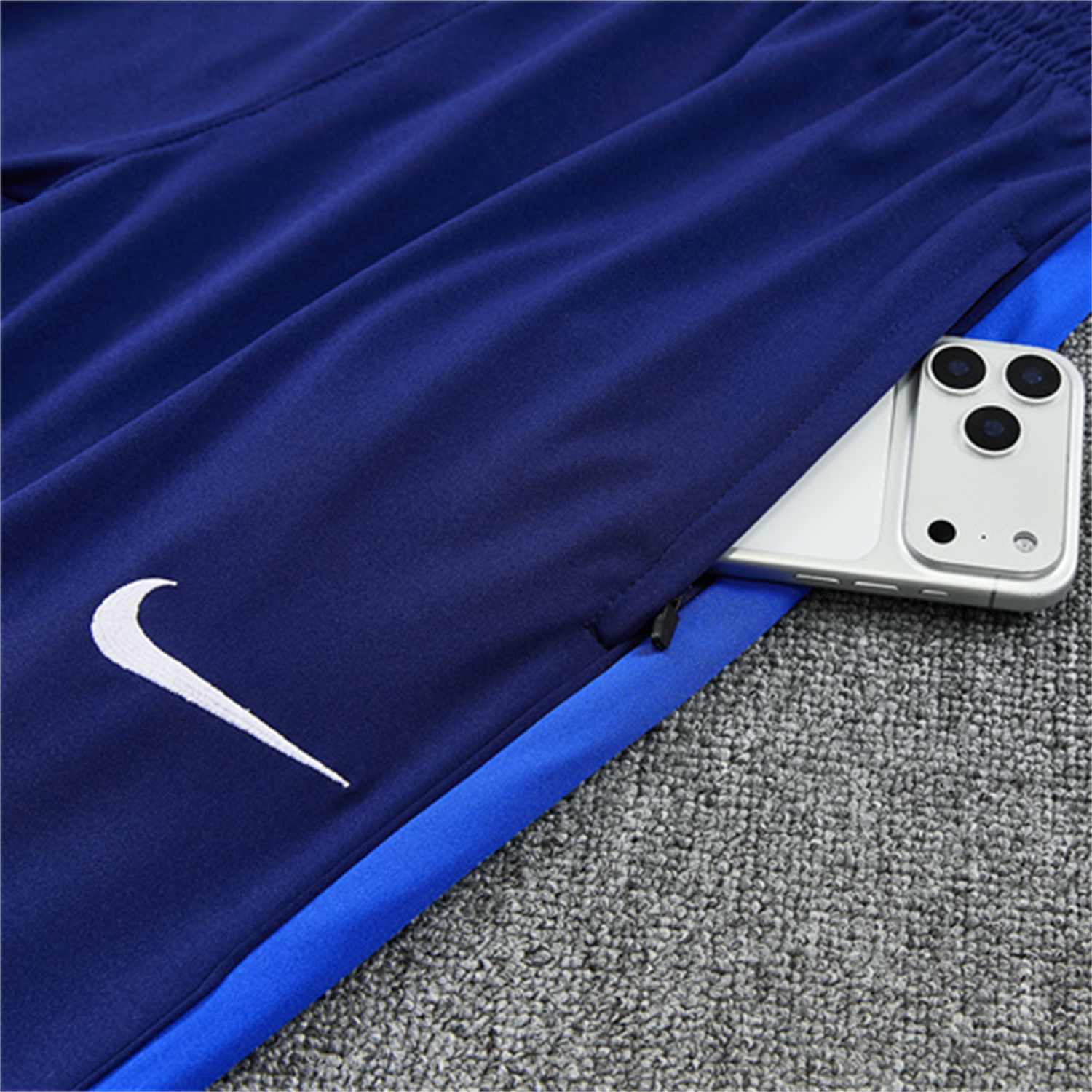TKH-turbokithub-Inter Milan 26-27 Kids Long Sleeve Training Set - Blue Top & Royal Blue Pants