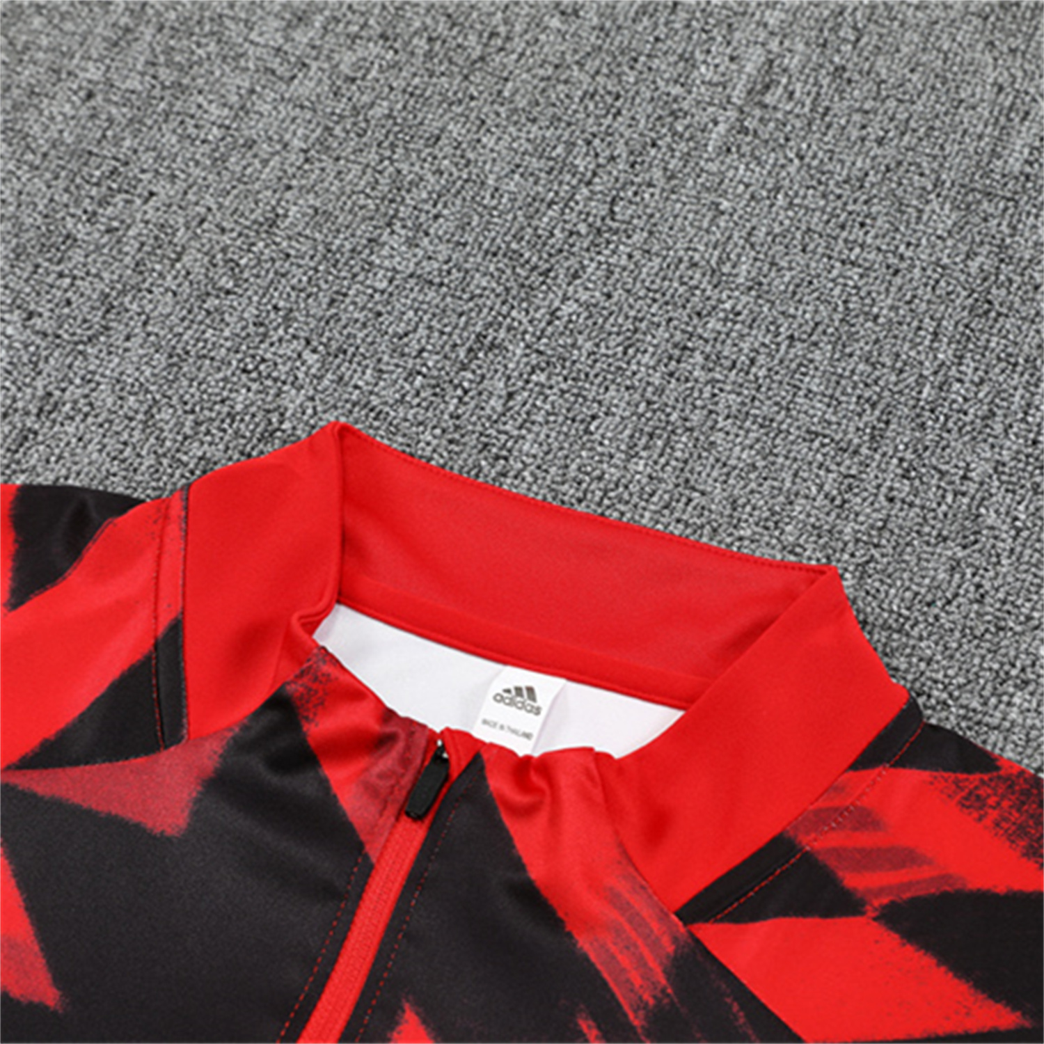 TKH-turbokithub-Manchester United 25-26 Kid Long Sleeves Training Set - Red-Black Top & Black Pants