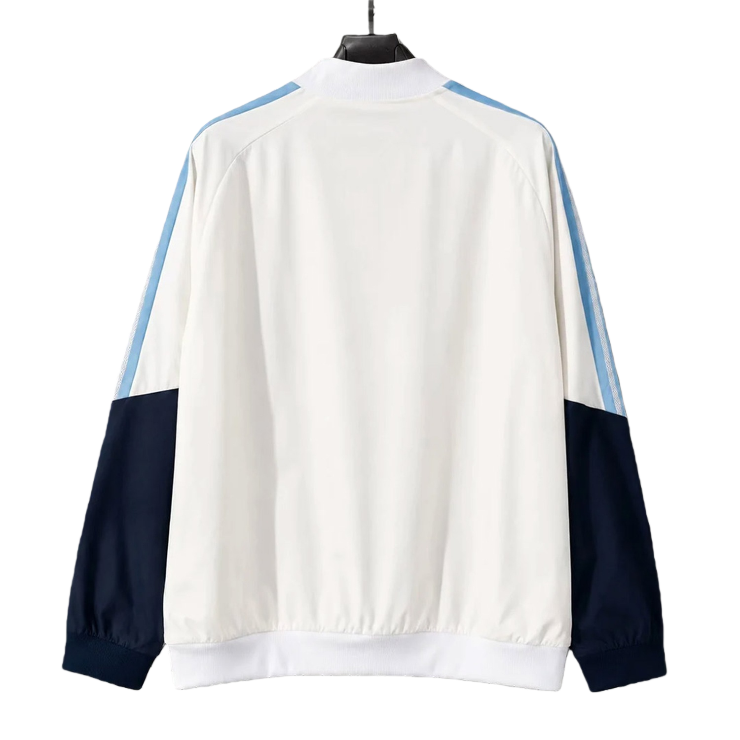 TKH-turbokithub-Argentina 2026 Travel Windbreaker - White With Light Blue