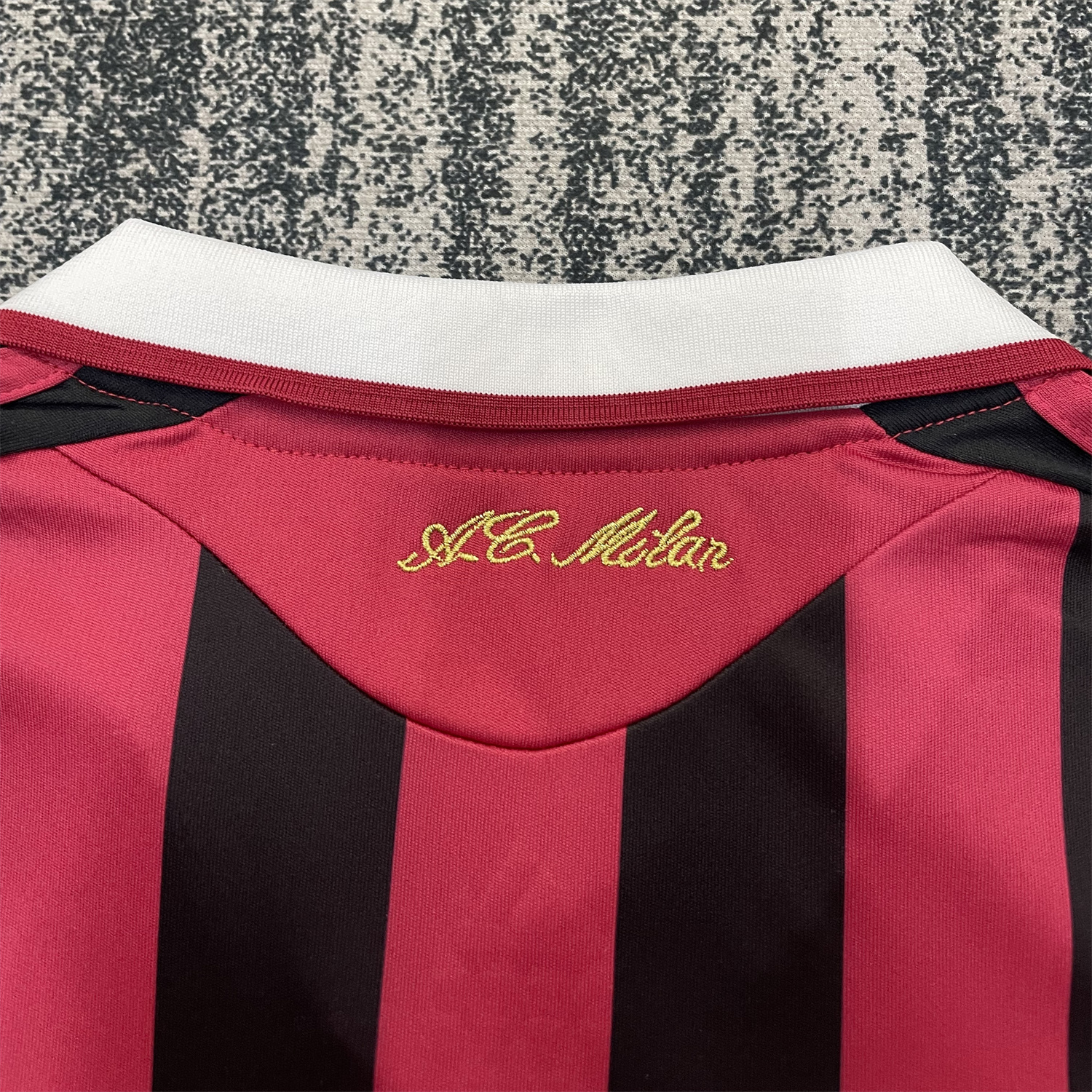 TKH-turbokithub-Retro AC Milan 2009-10 Home Red Kids Kit