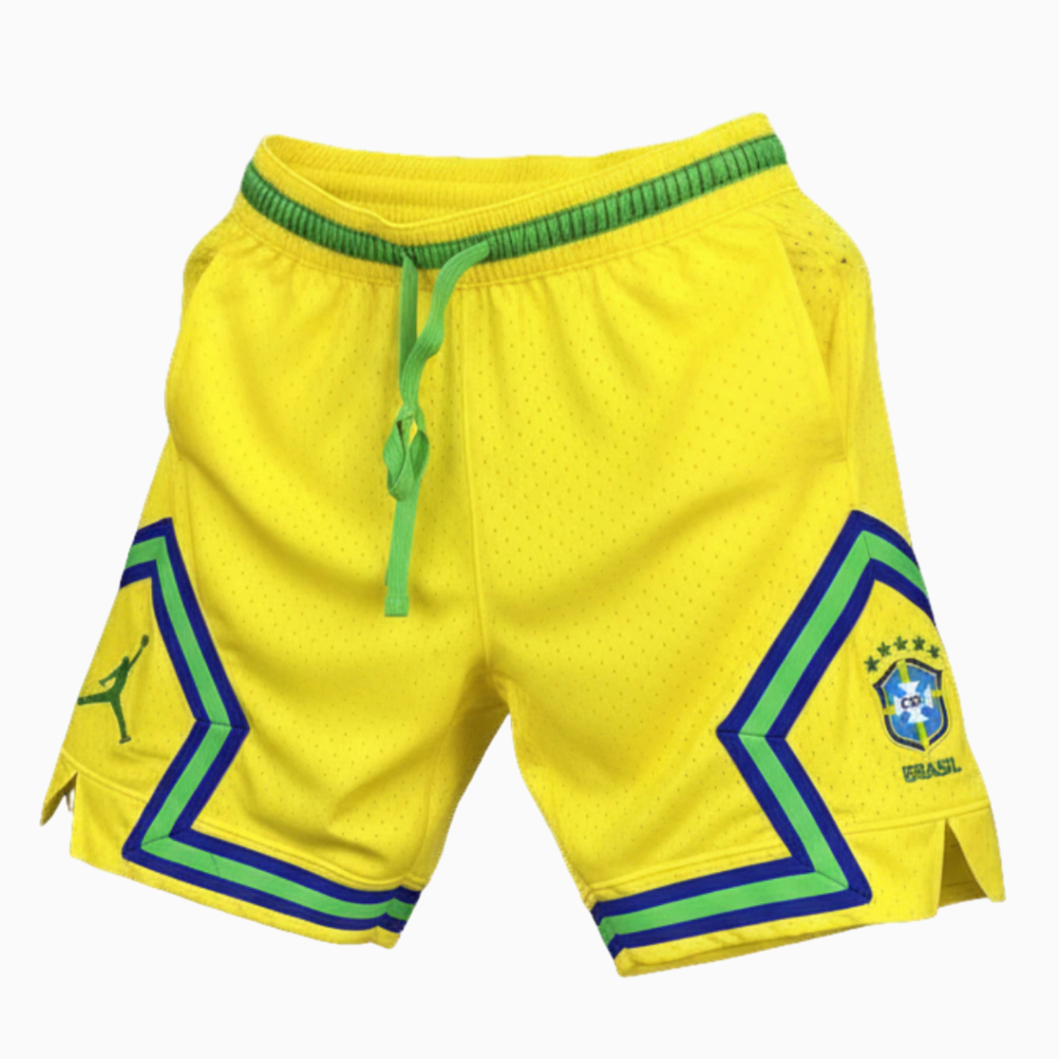 TKH-turbokithub-Brazil 2026 Yellow Casual Shorts - Fans Version