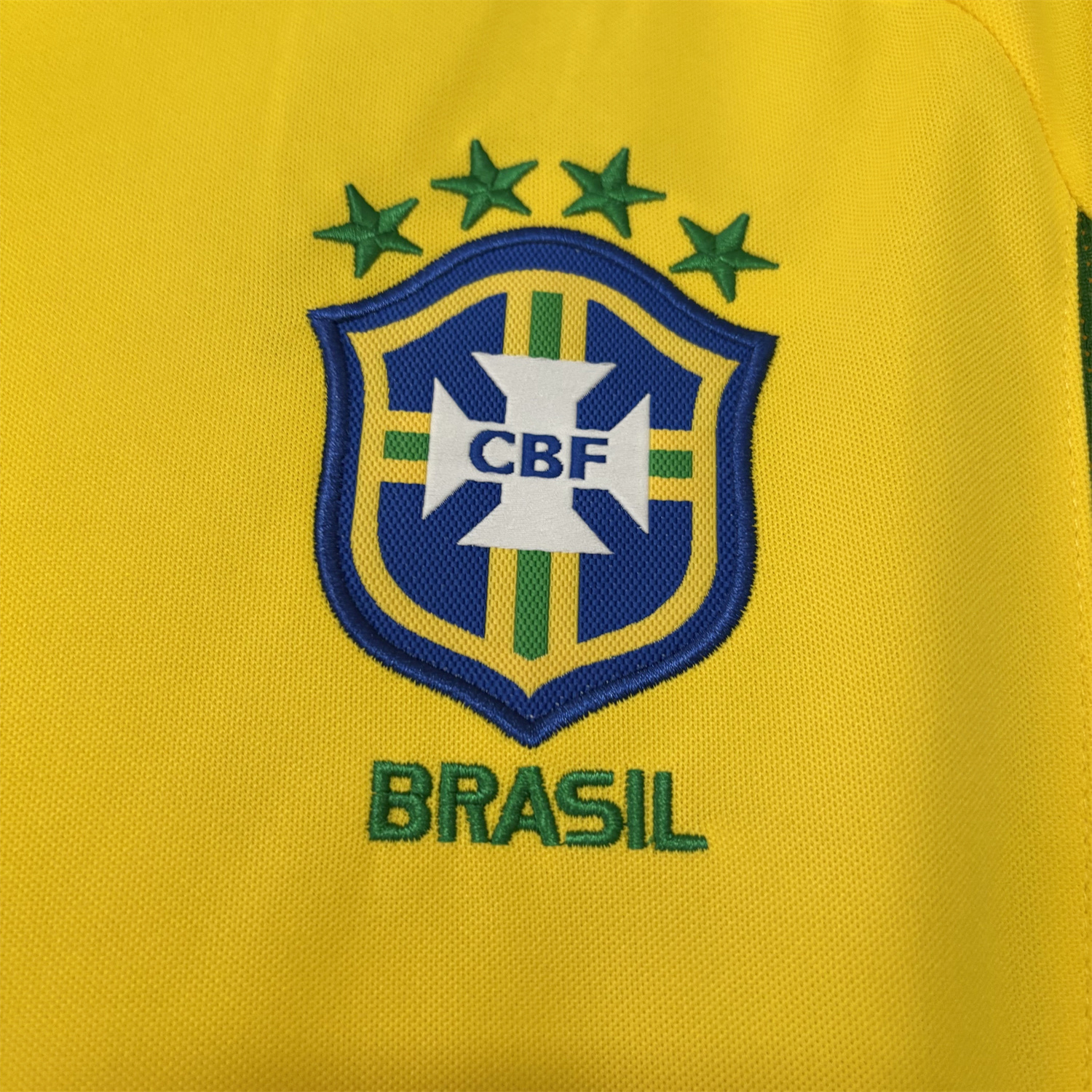 TKH-turbokithub-Retro Brazil 2002 Home Long Sleeves Jersey
