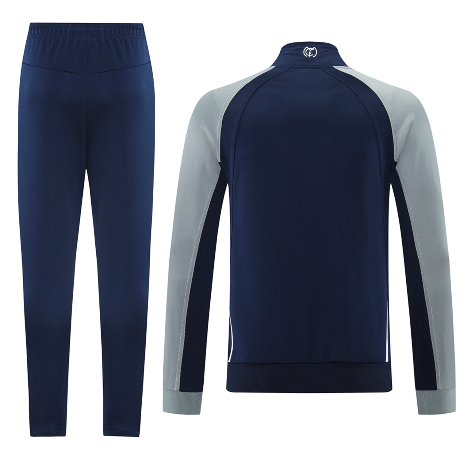 TKH-turbokithub-Real Madrid 25-26 Jacket Training Tracksuit - Blue Grey Jackets & Pants