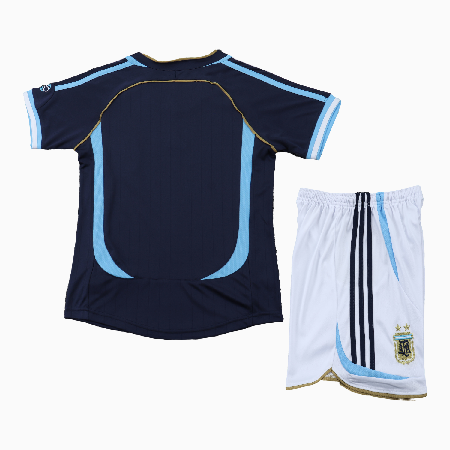 TKH-turbokithub-Retro Argentina 2006 Away Kids Kit
