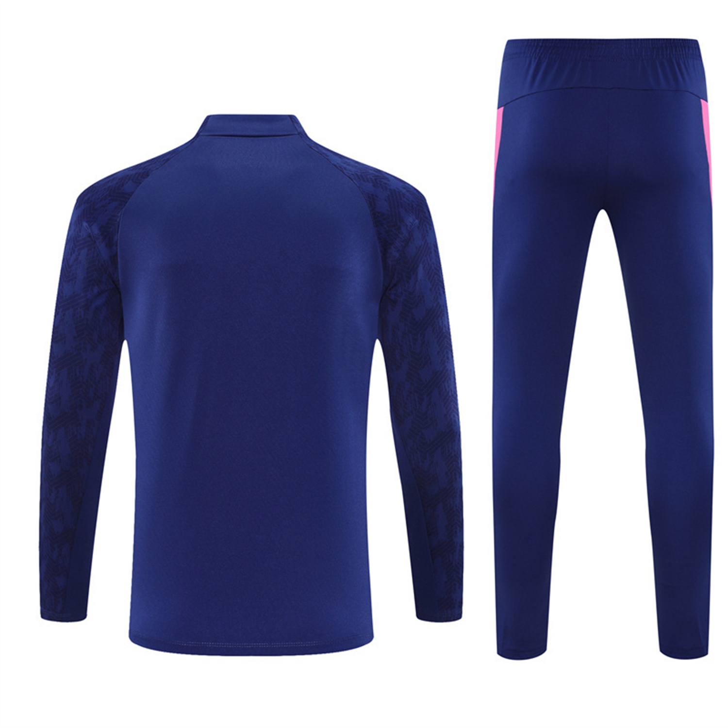 TKH-turbokithub-Feyenoord 25-26 Kids Long Sleeve Training Set - Royal Blue Top & Royal Blue Pants