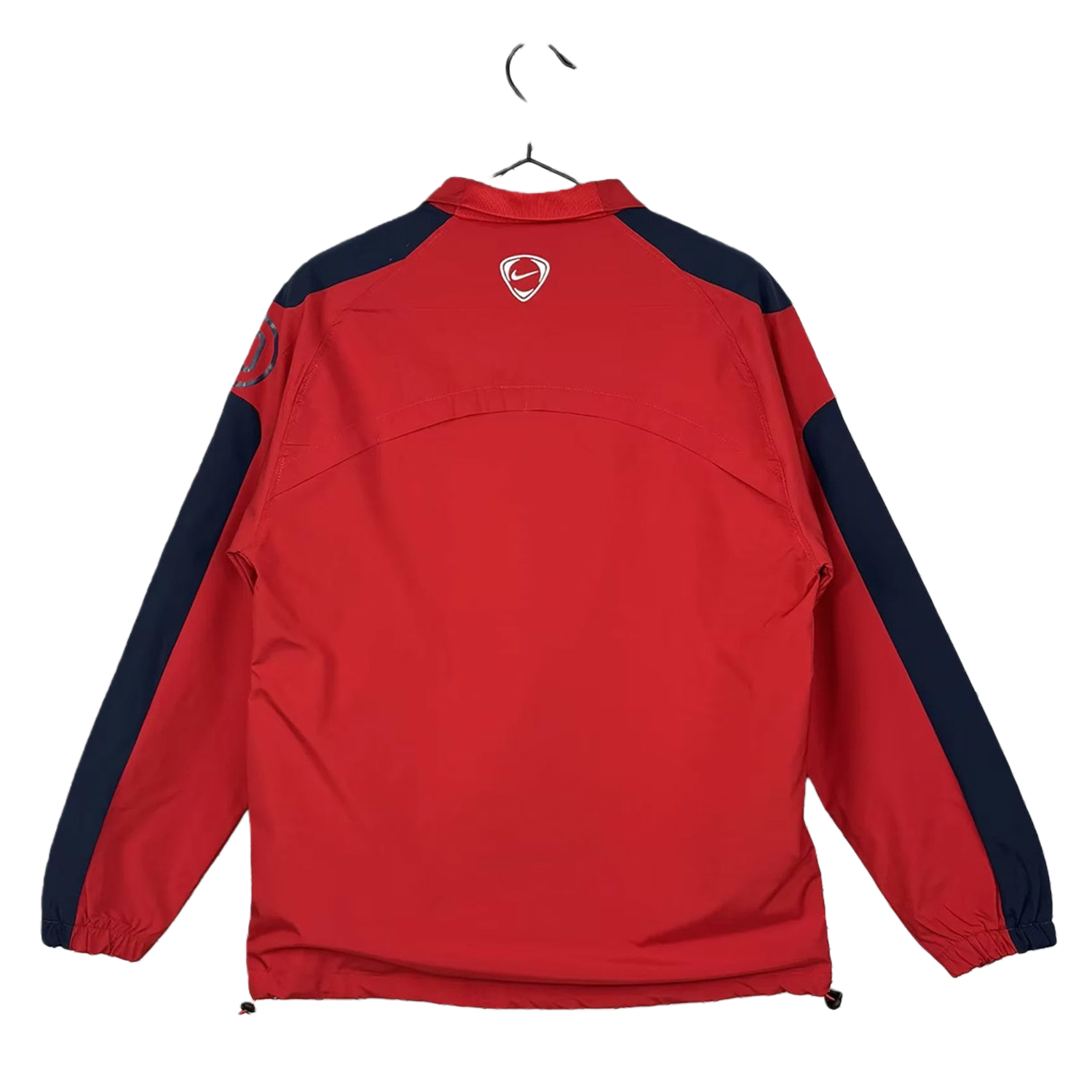 TKH-turbokithub-Retro Arsenal 2004-05 Home Windbreaker Jacket - Red