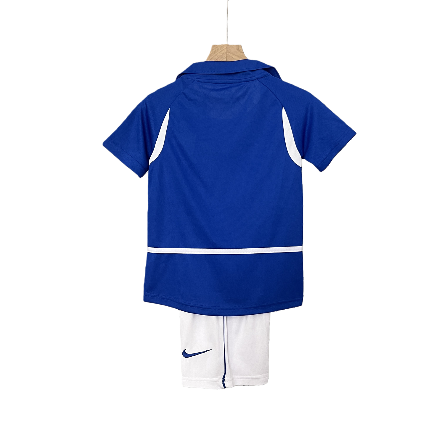 TKH-turbokithub-Retro Brazil 2002 Away Stadium Kids Kit