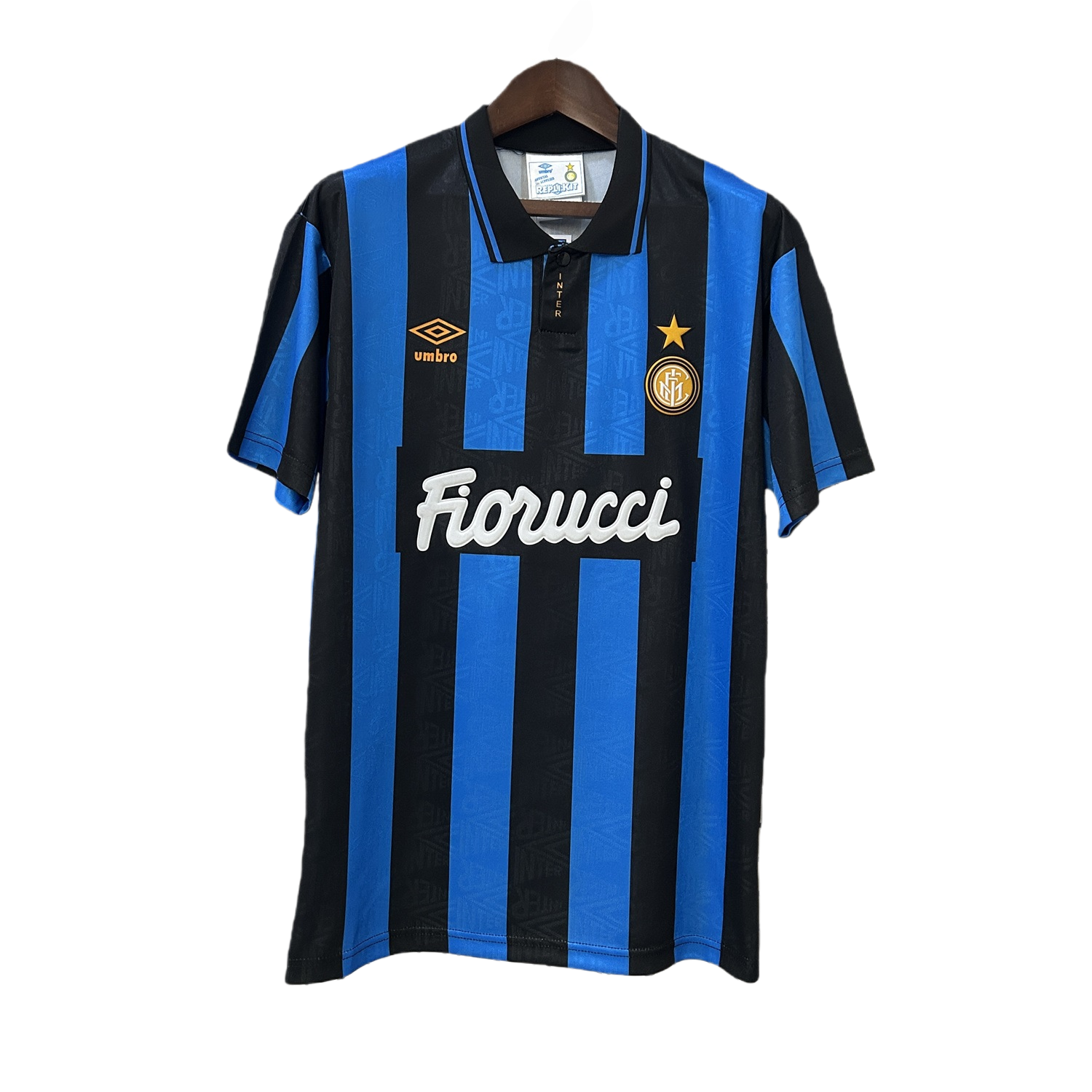 TKH-turbokithub-Retro Inter Milan 1992-94 Home Jersey