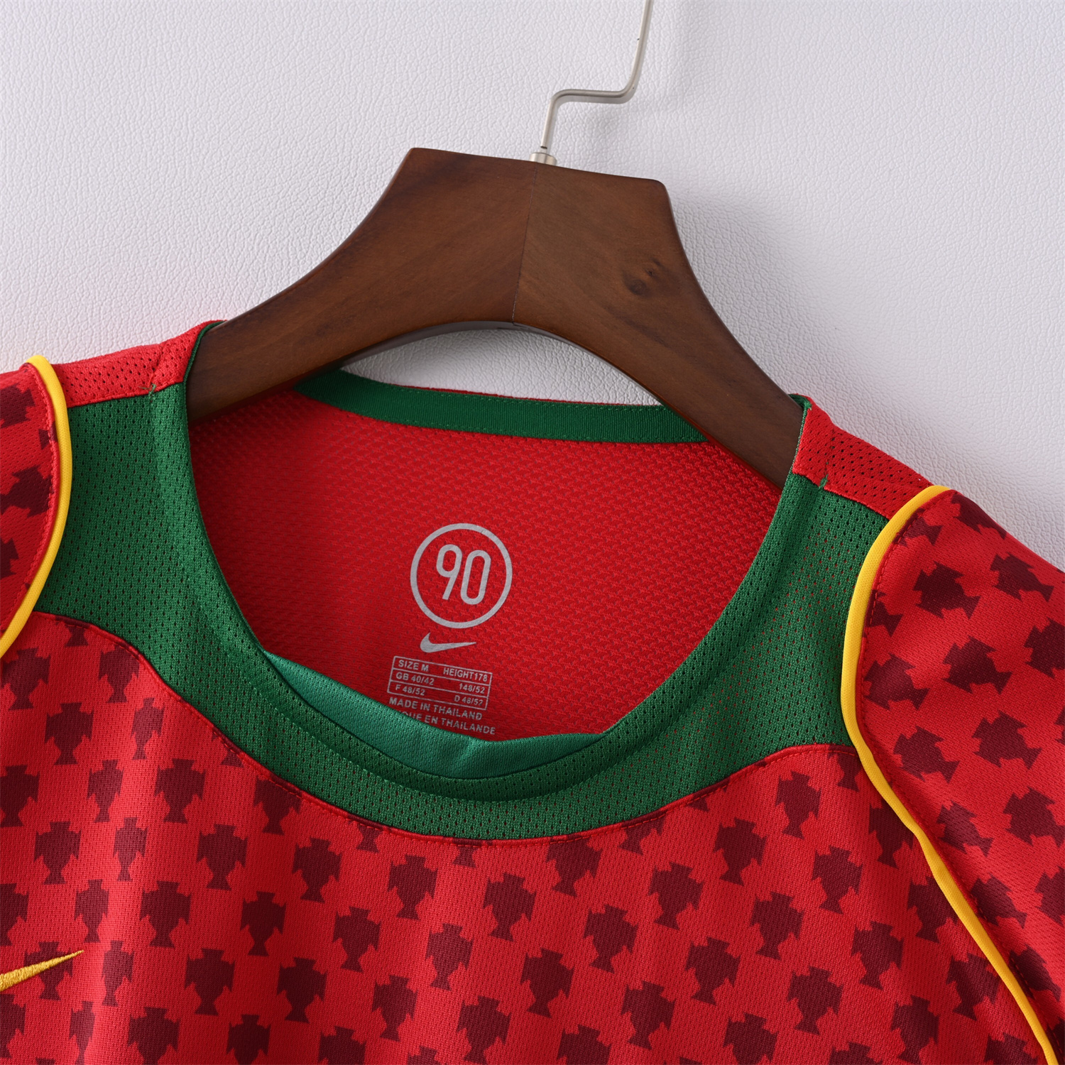 TKH-turbokithub-Retro Portugal 2004 Home Jersey