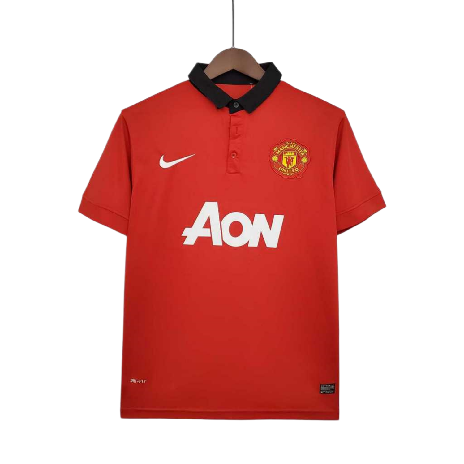 TKH-turbokithub-Retro Manchester United 13-14 Home Stadium Jersey