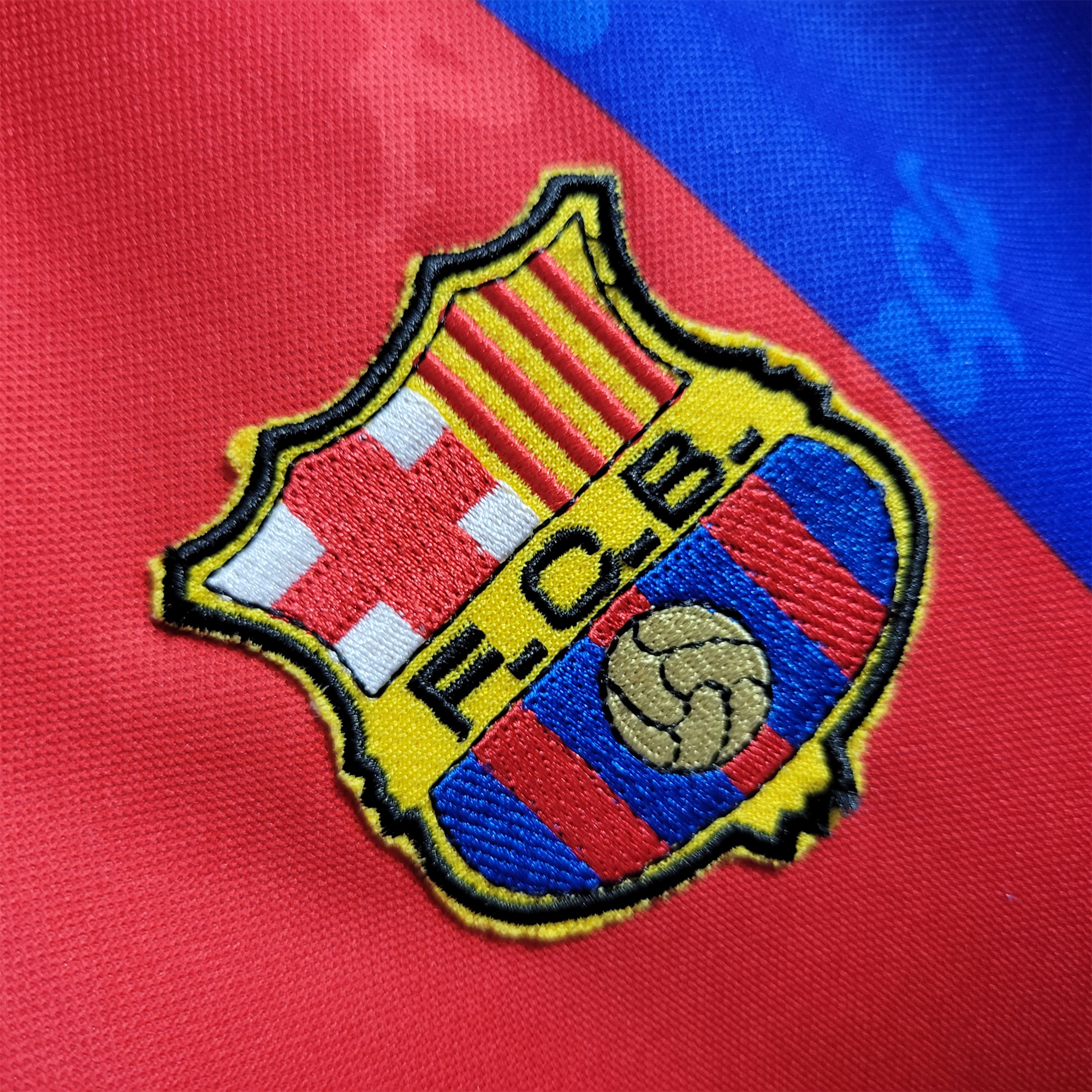 TKH-turbokithub-Retro Barcelona 92-95 Home Stadium Jersey