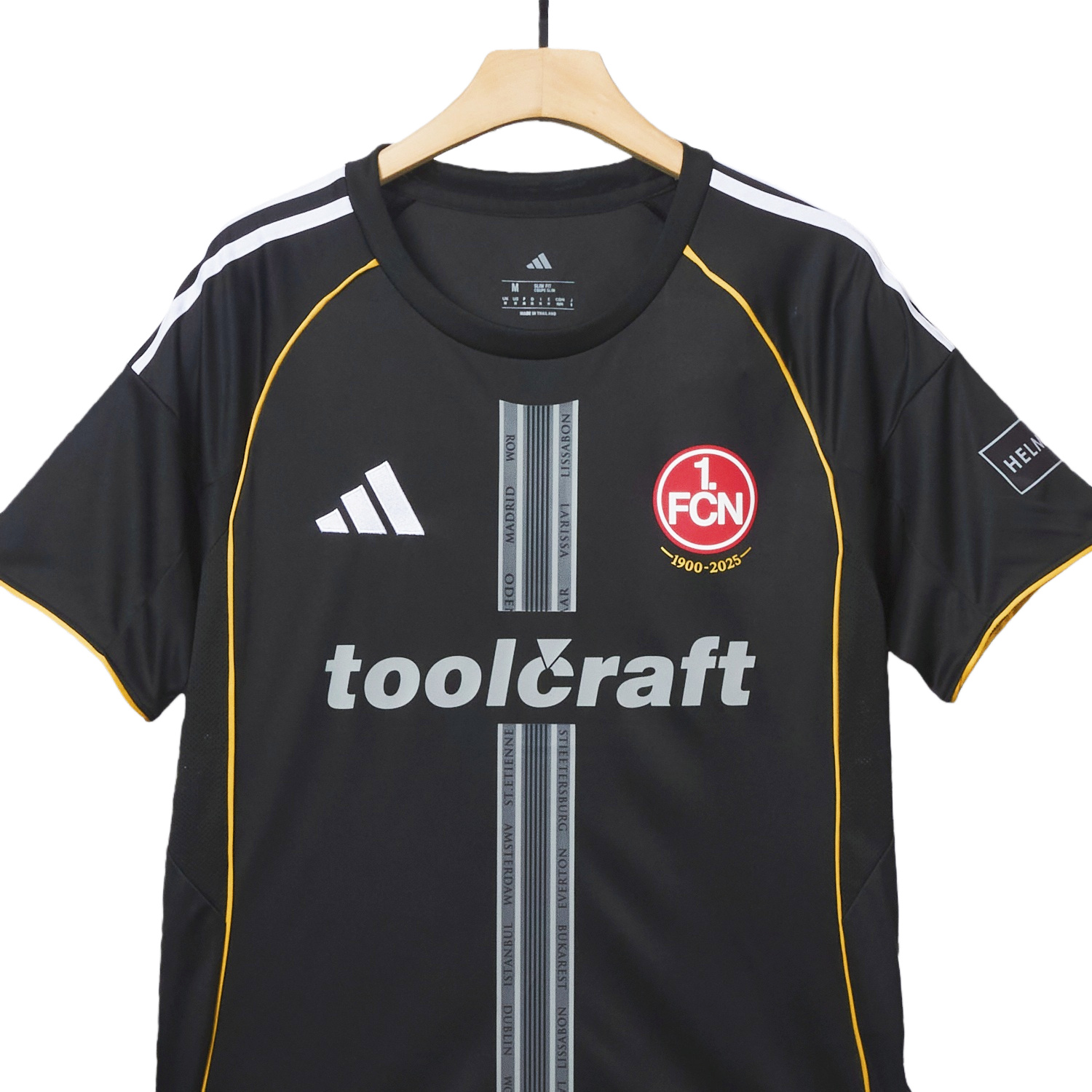 TKH-turbokithub-Nürnberg 25-26 Black 125-Year Anniversary Jersey - Fans Version
