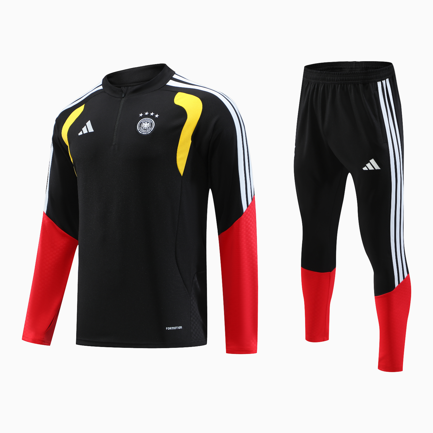 TKH-turbokithub-Germany 2026 Long Sleeve Training Set - Black Top & Pants