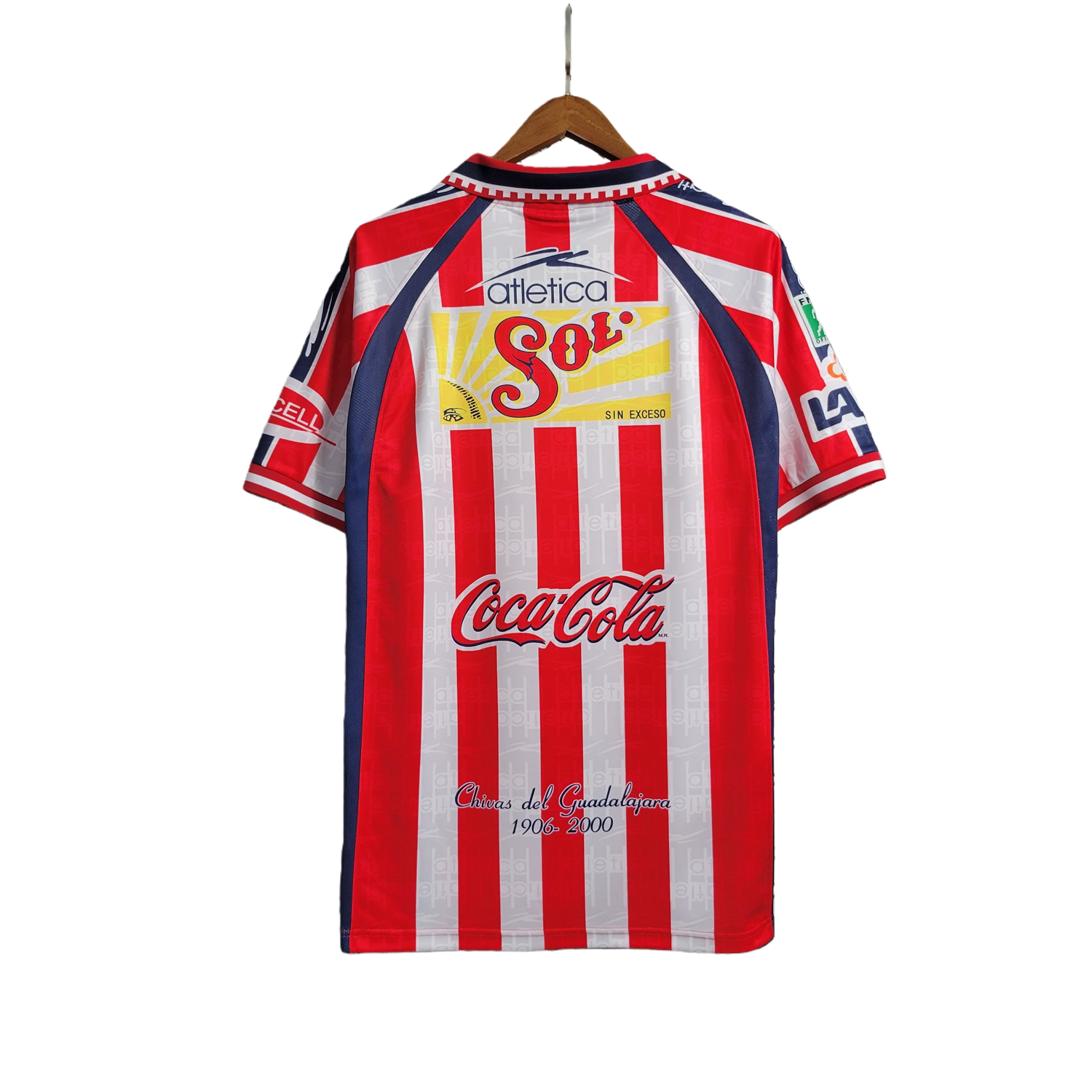 TKH-turbokithub-Retro Chivas de Guadalajara 99-00 Home Stadium Jersey