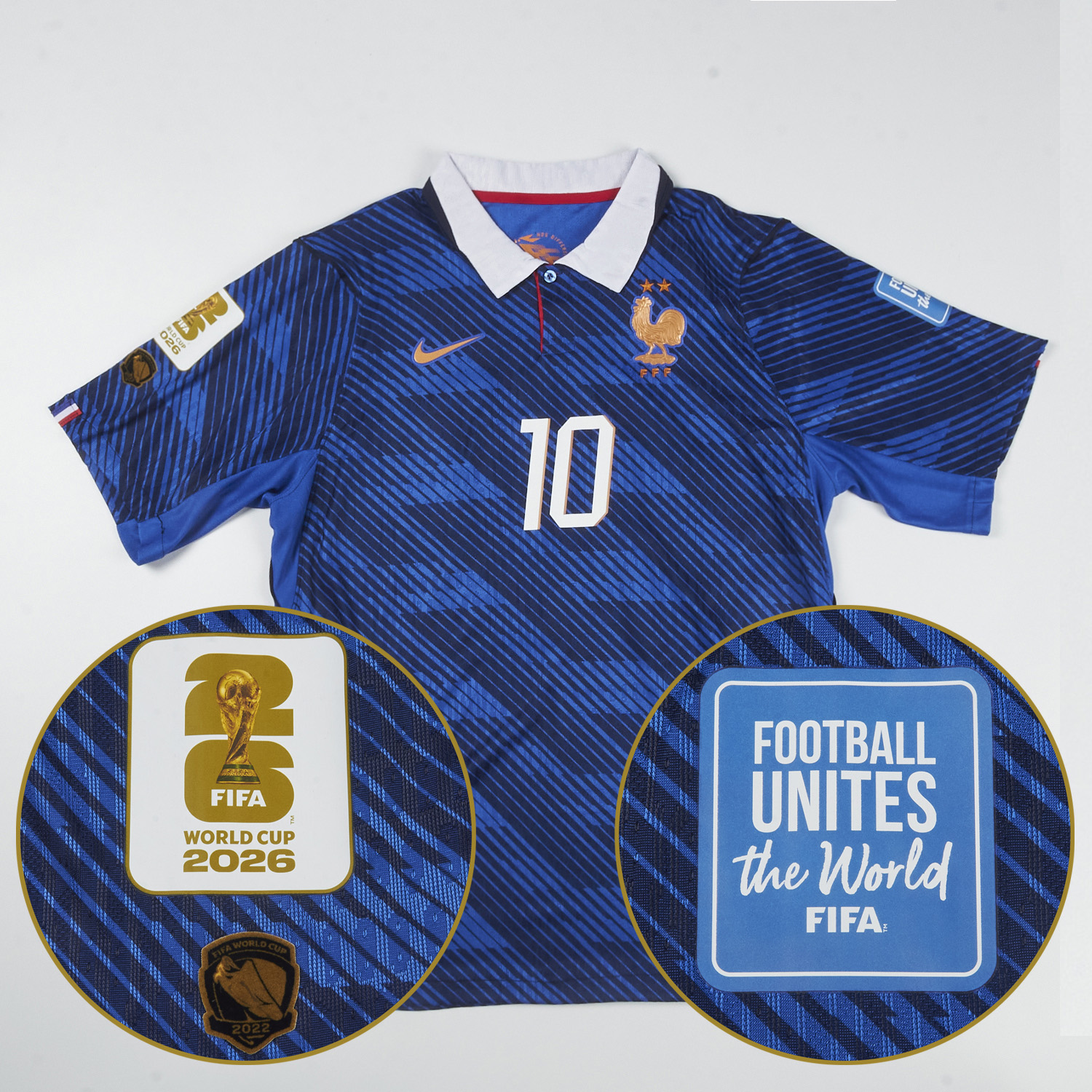TKH-turbokithub-【MBAPPE # 10】France 2026 Home Jersey - Player Version