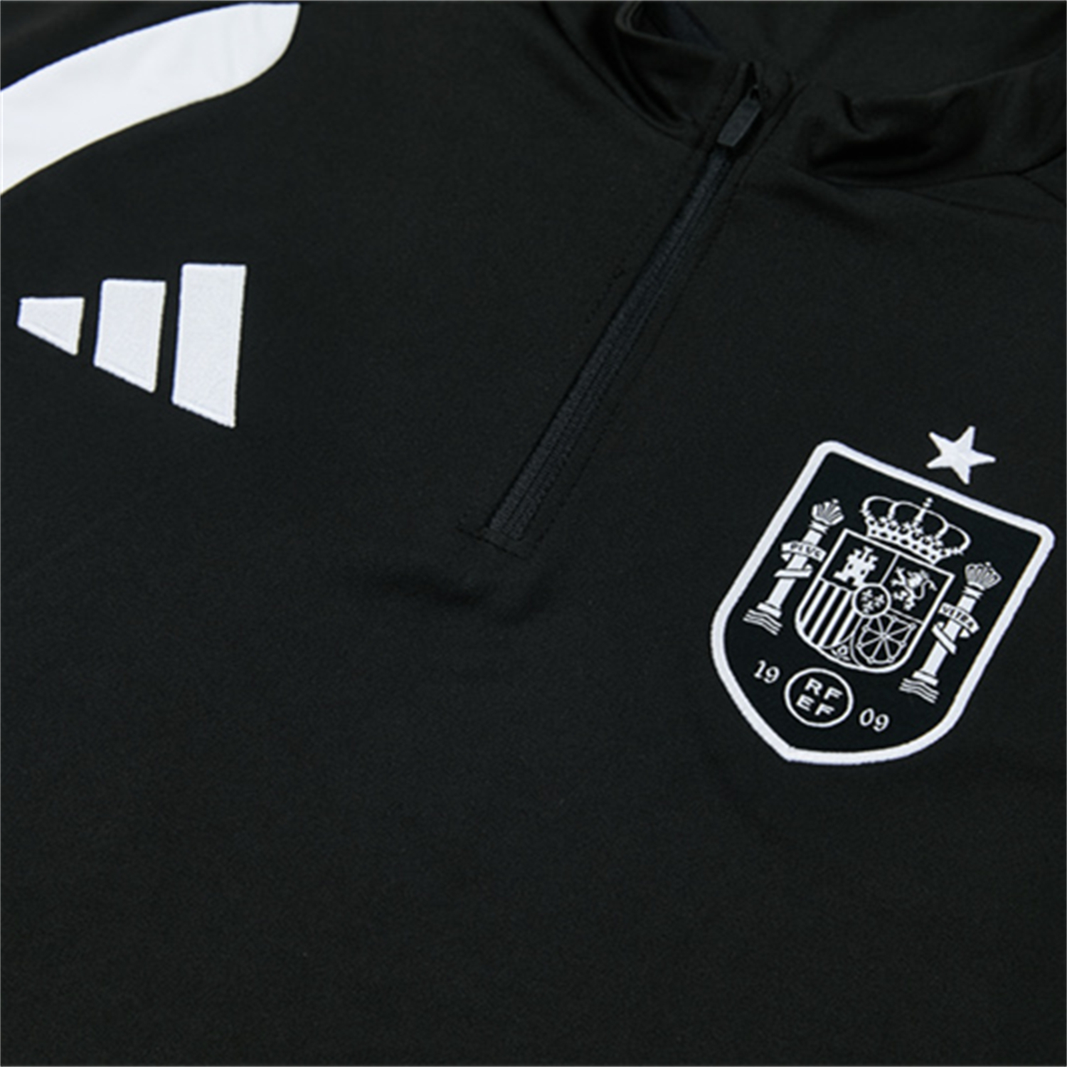 TKH-turbokithub-Spain 2026 Long Sleeve Training Set - Black Top & Black Pants