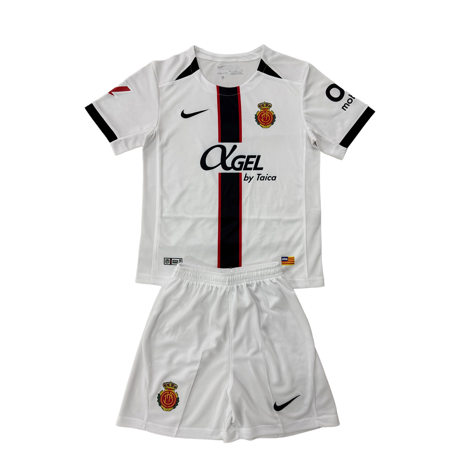 TKH-turbokithub-Mallorca 25-26 Away White Men's Adult Jersey Set - Fans Version