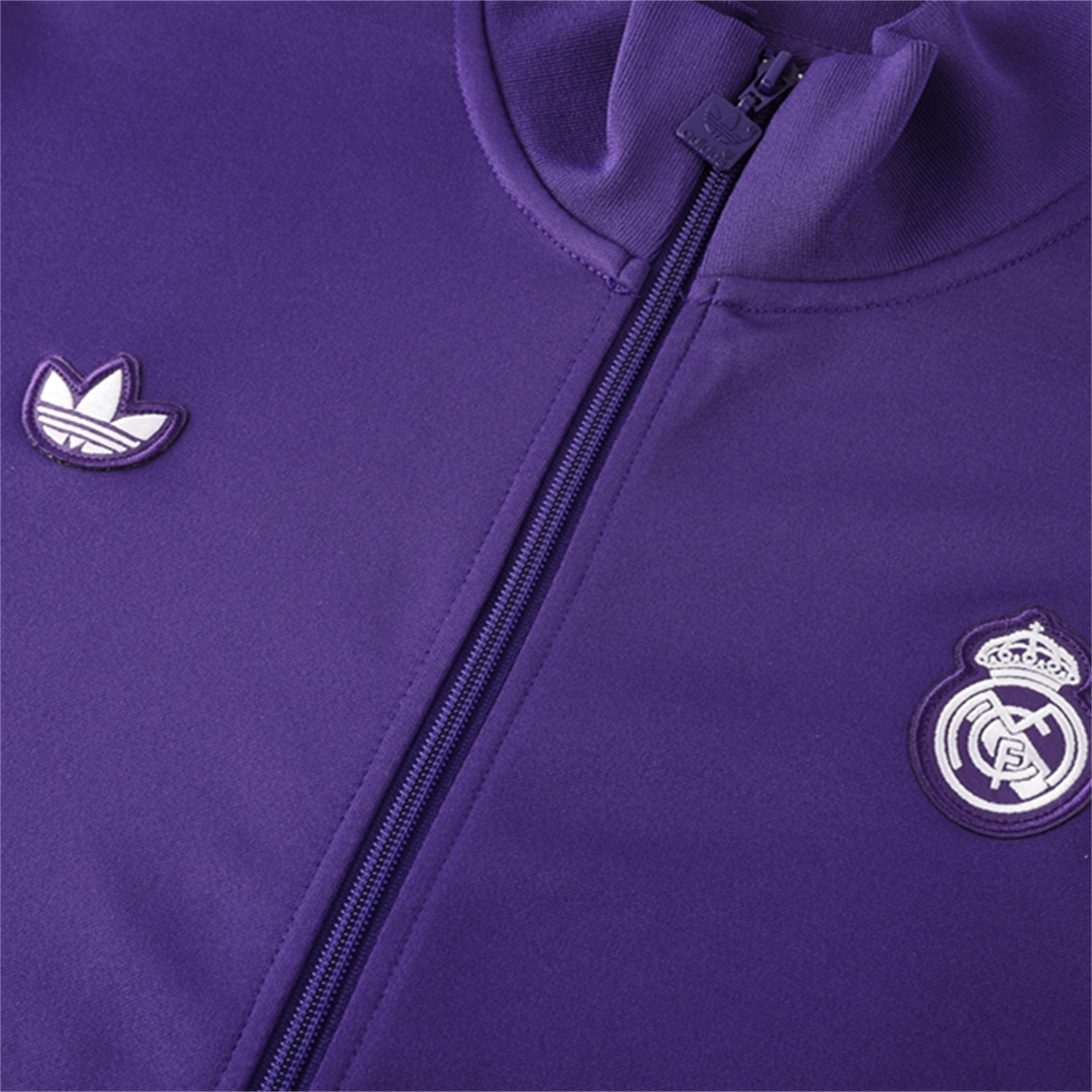 TKH-turbokithub-Real Madrid 25-26 Purple Terrace Icon Jacket Training Tracksuit - Purple Jackets & Pants