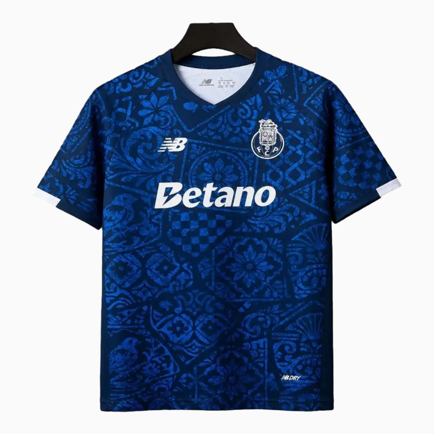 TKH-turbokithub-Porto 26-27 Blue With Black Patterns Special Jersey - Fans Version