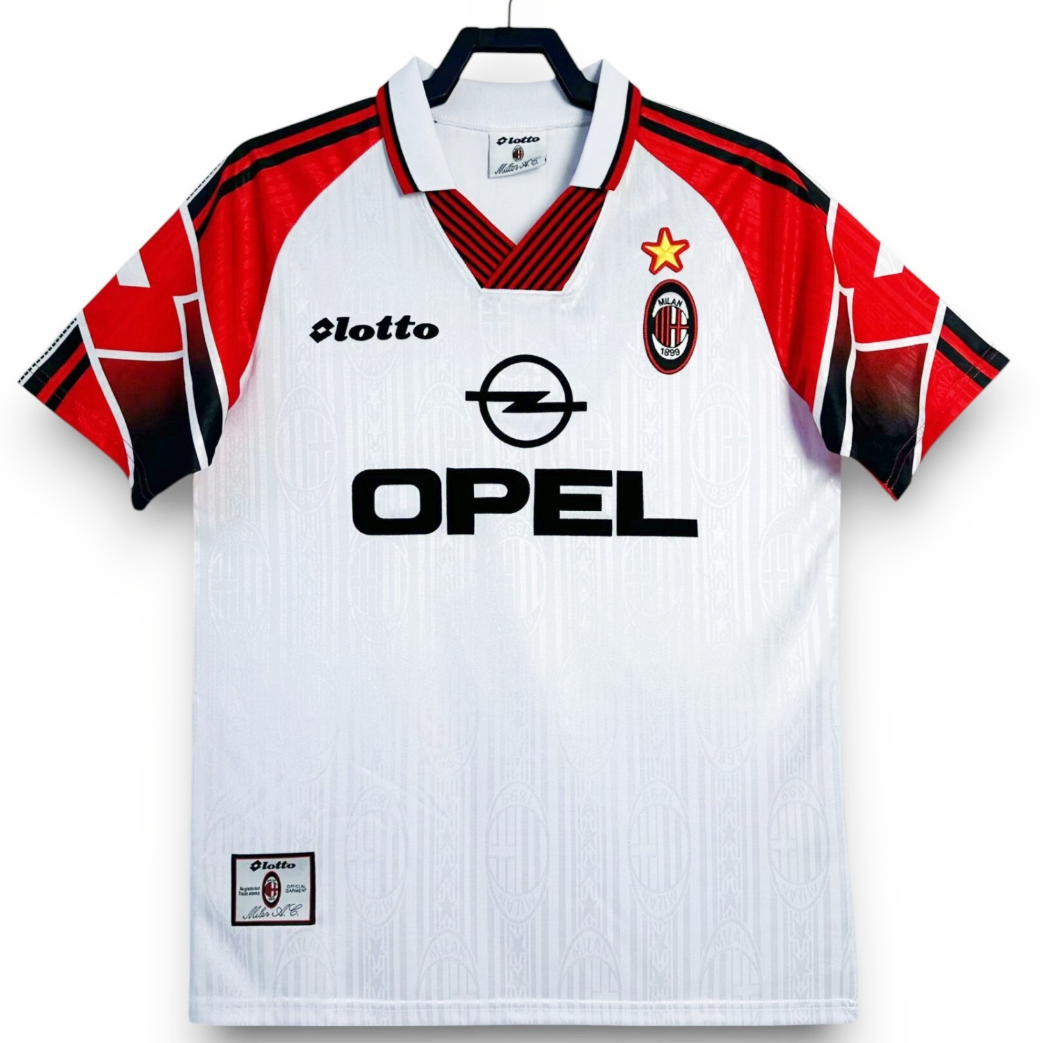 TKH-turbokithub-Retro AC Milan 1997-98 White Special Jersey