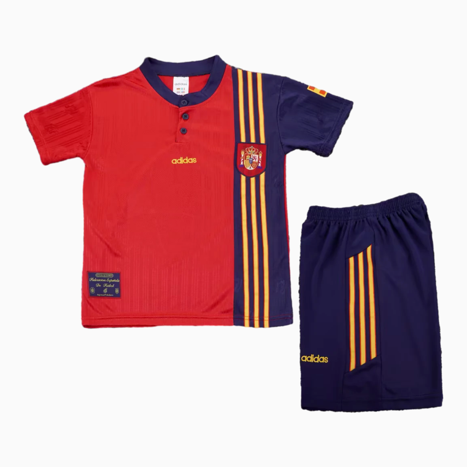 TKH-turbokithub-Retro Spain 1996 Home Kids Kit
